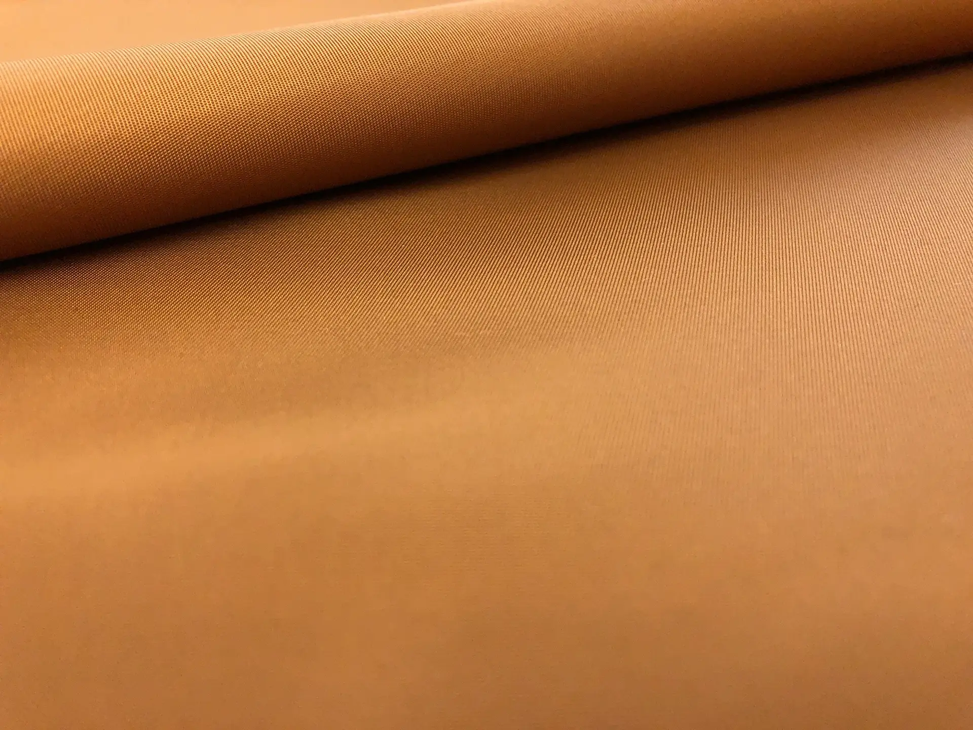 Nylon Satin Twill Rainwear in Coyote
