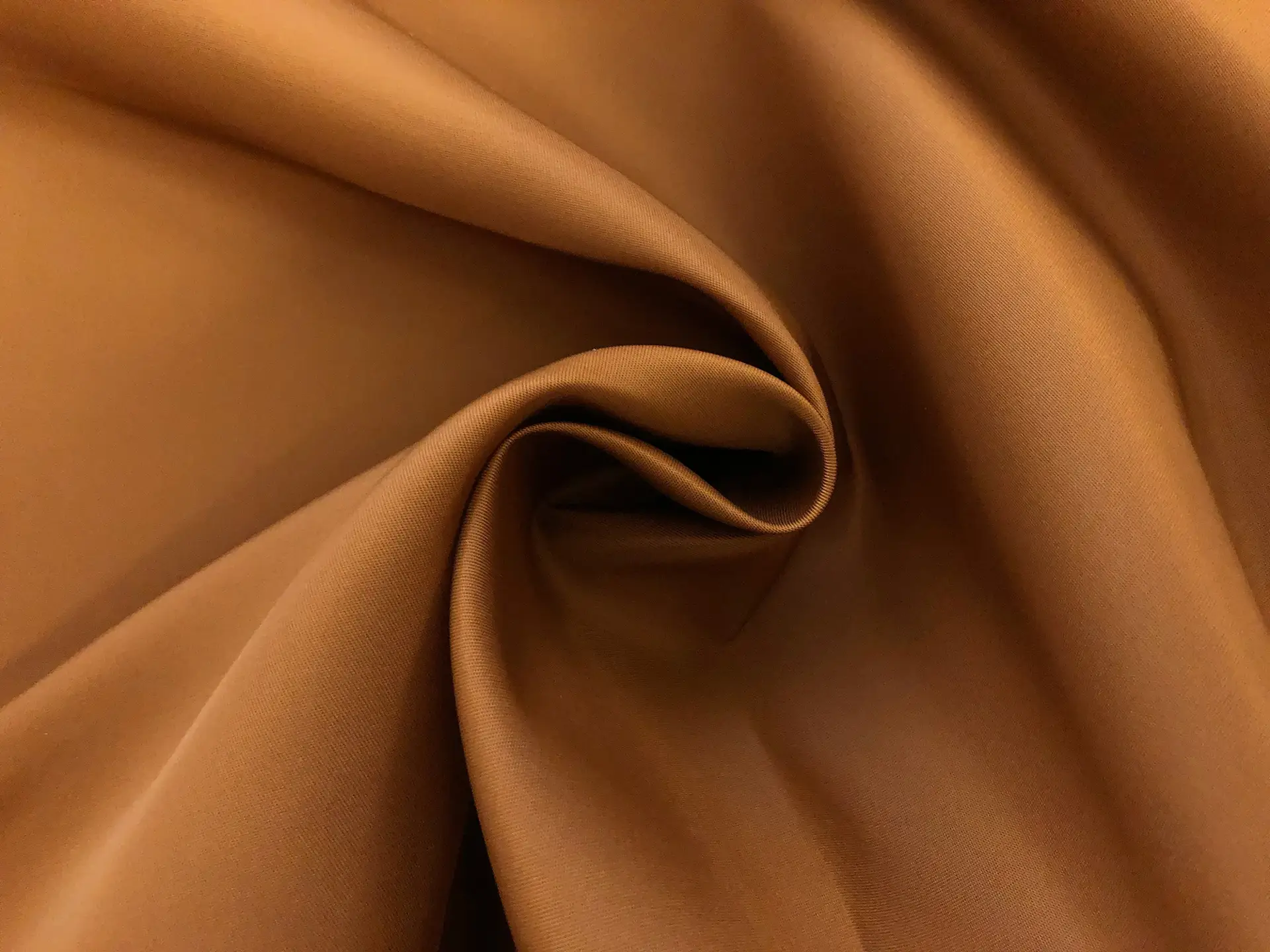 Nylon Satin Twill Rainwear in Coyote