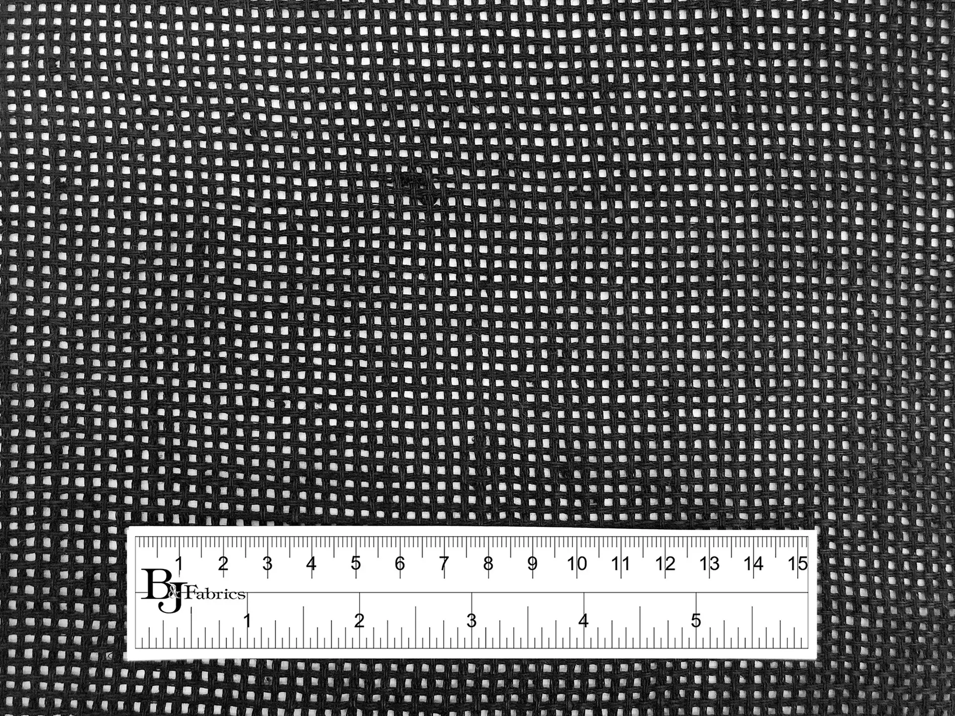 Linen Mesh in Black