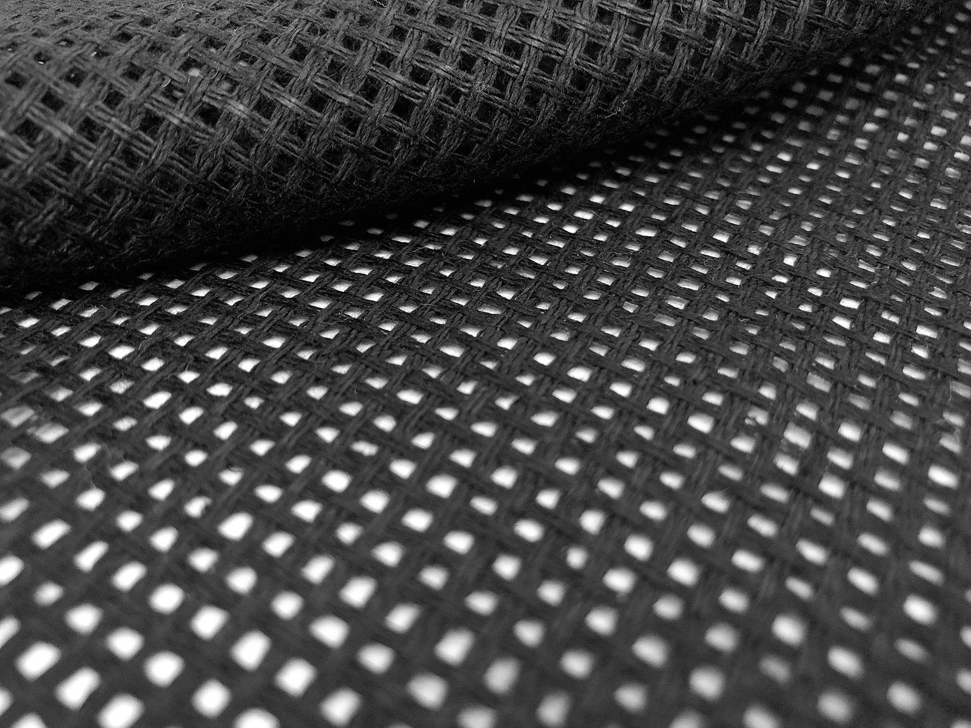 Linen Mesh in Black