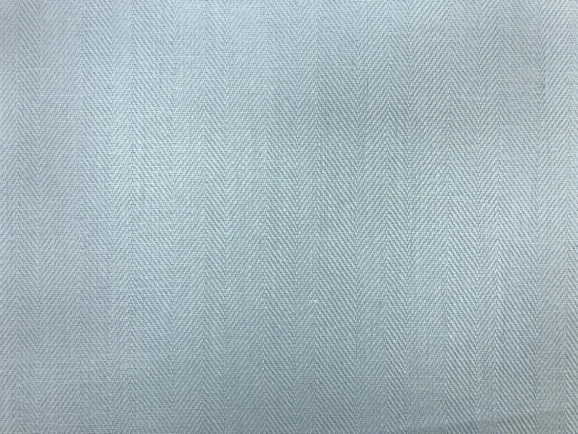Upholstery Linen Herringbone in Sky
