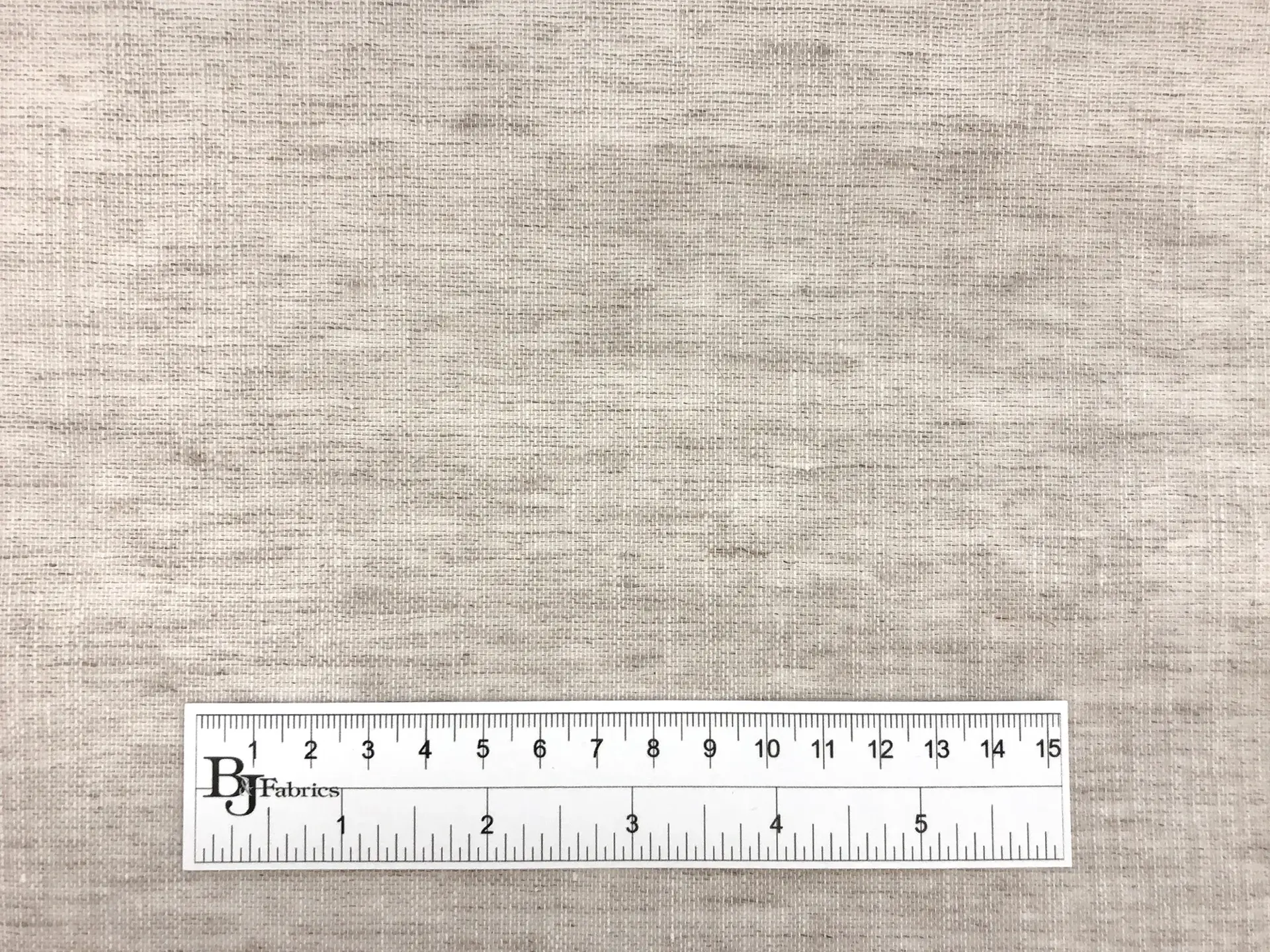 Linen Poly Blend Sheer Mesh in Oatmeal