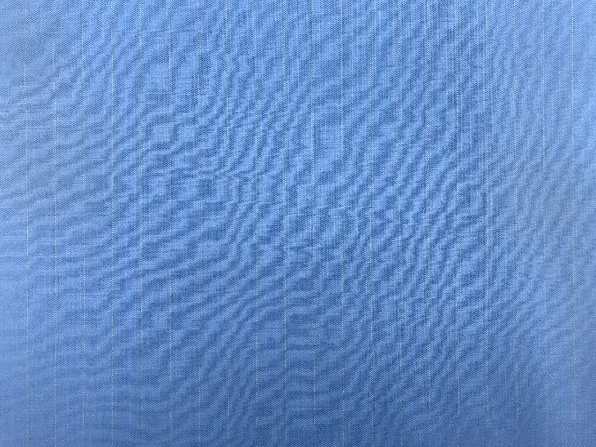 Italian Stretch Wool Stripe Suiting in Periwinkle