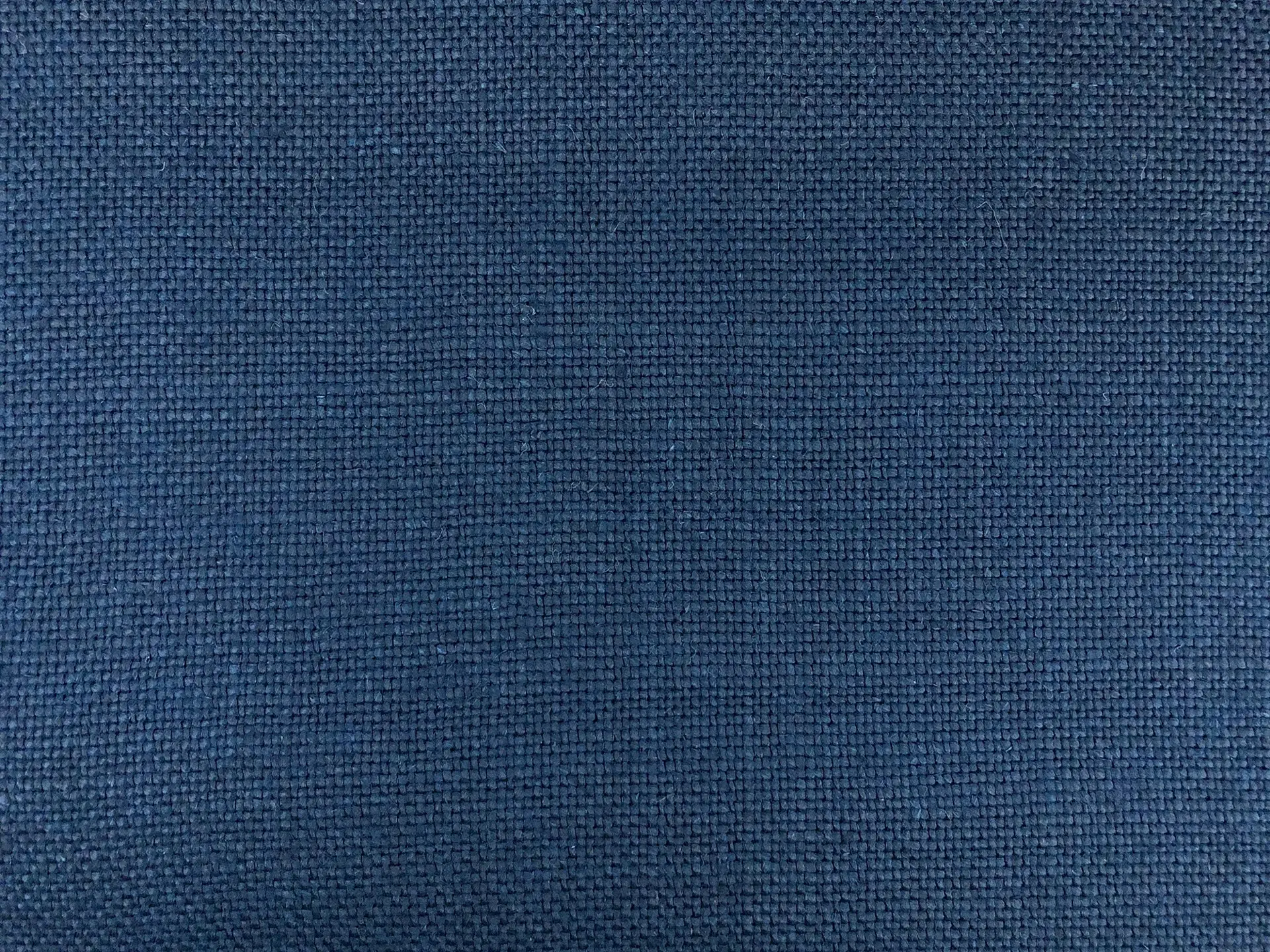 Linen Upholstery in New Indigo
