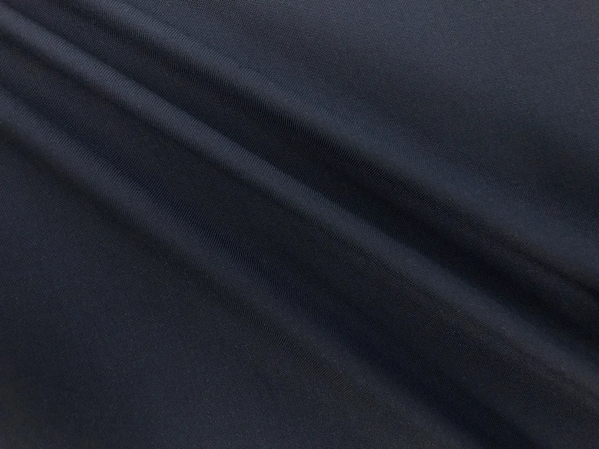 Italian Stretch Wool Blend Suiting in Navy