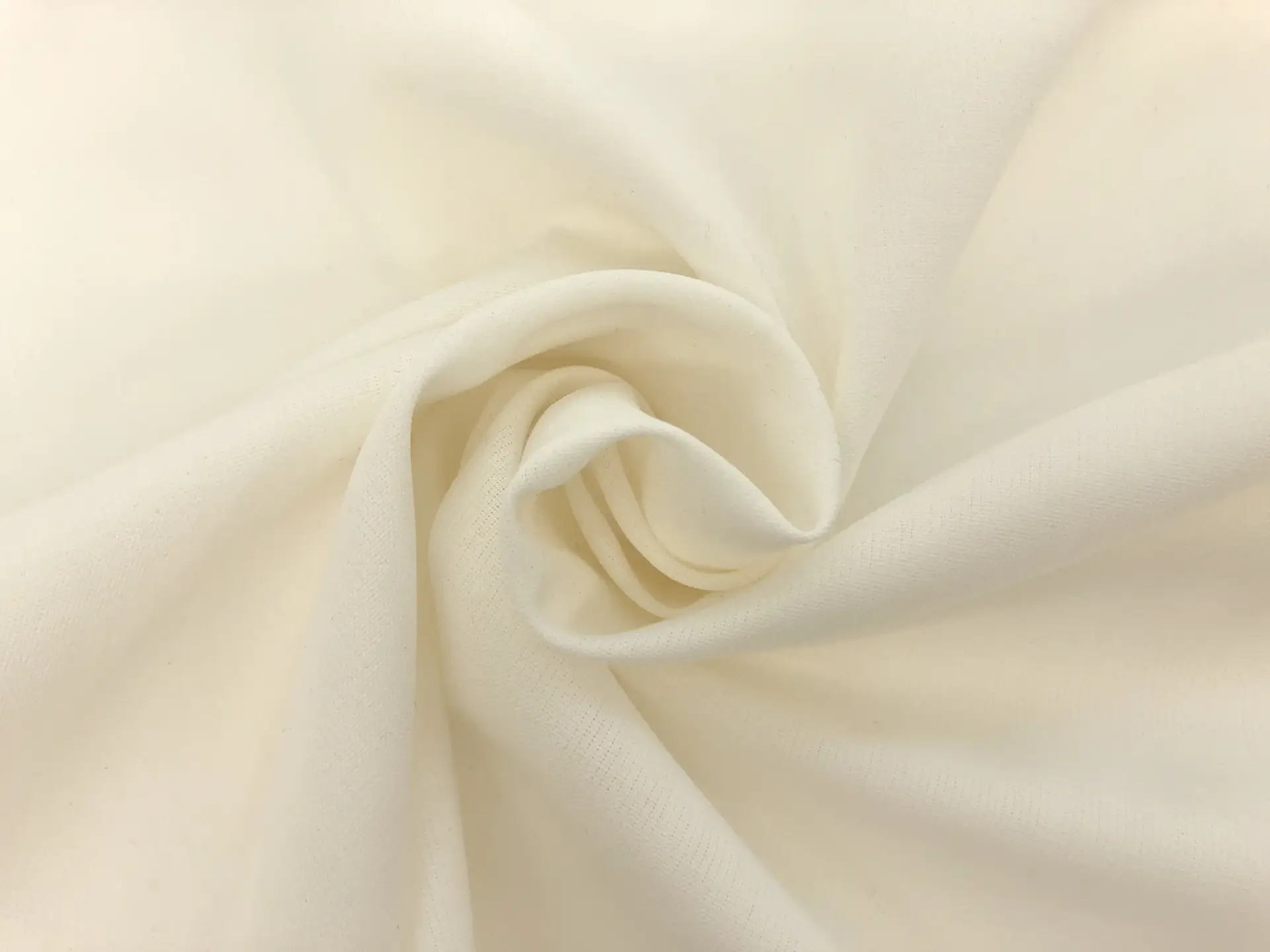 Italian Stretch Wool Blend Suiting in Ivory