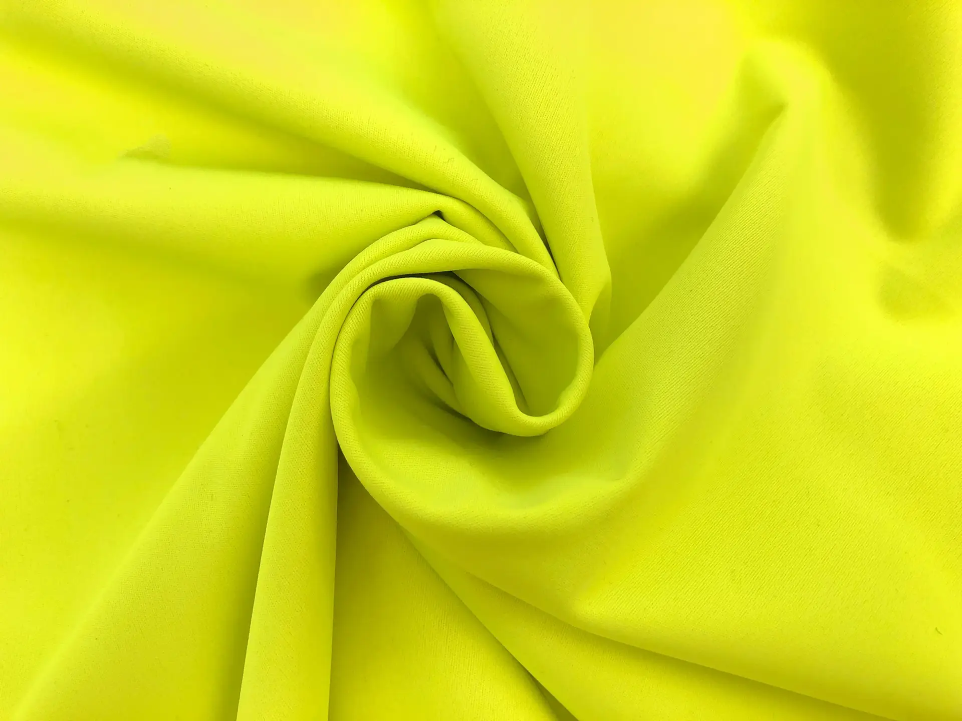 Waterproof Doubleface Knit in Lime and Beige