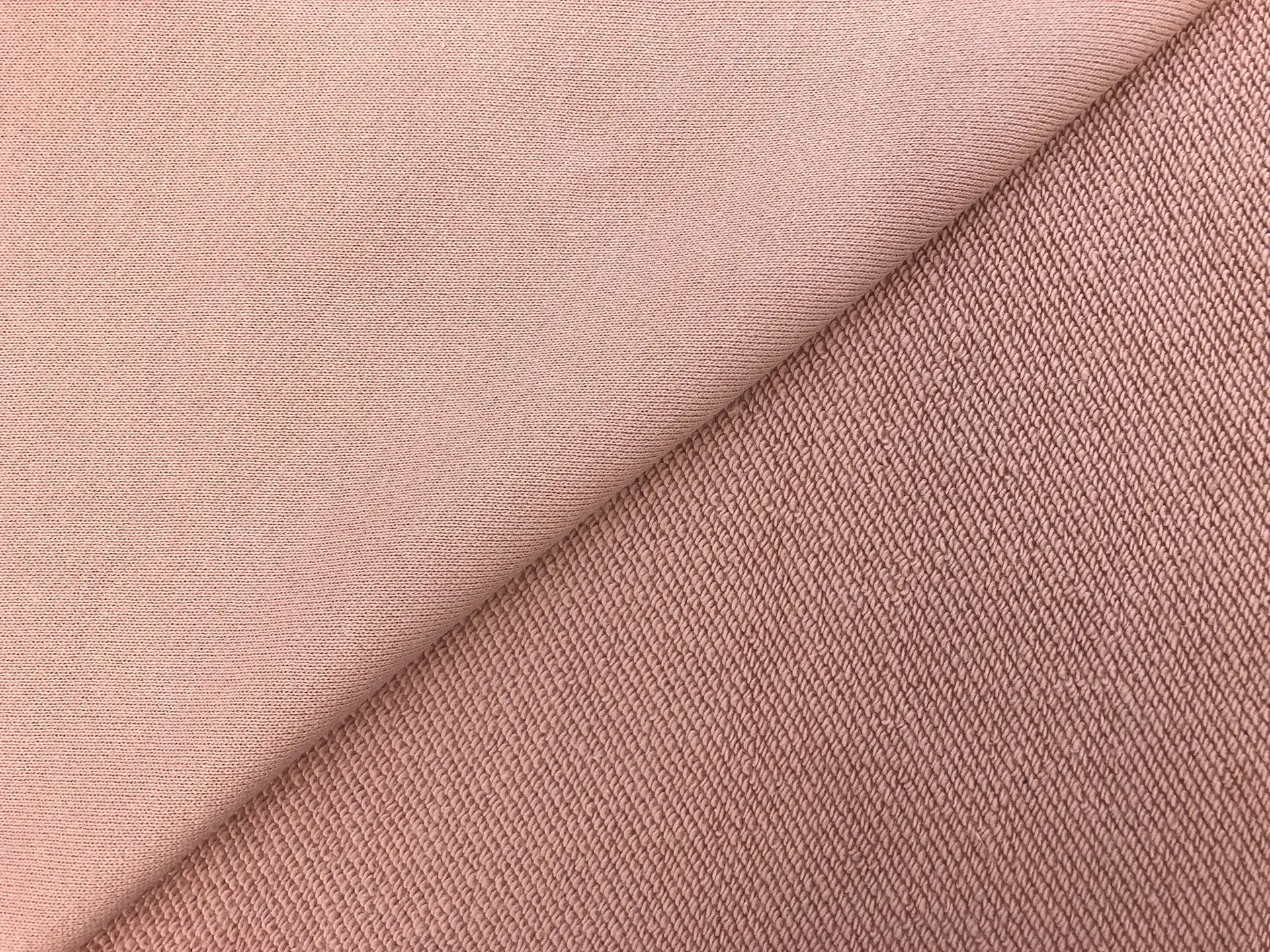 Japanese French Terry Knit in Rose