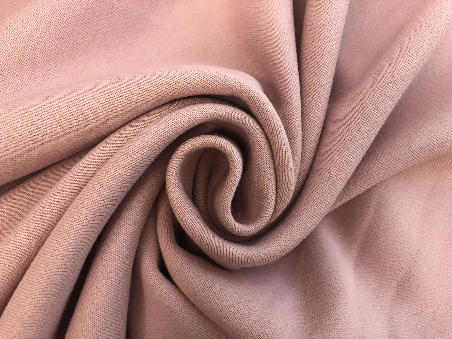 Japanese French Terry Knit in Rose