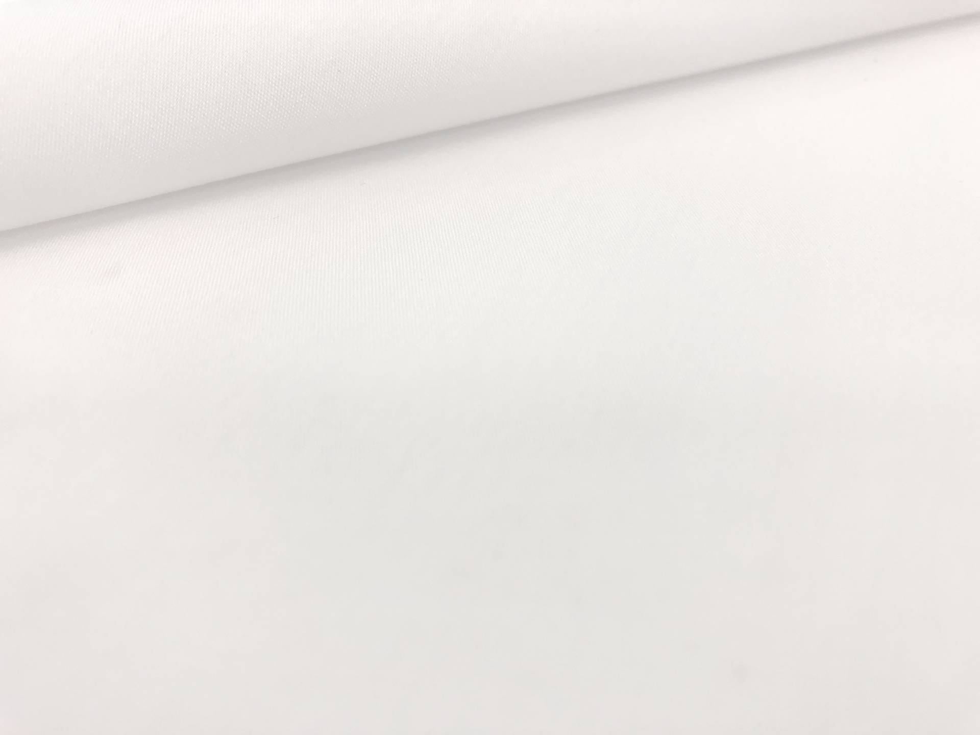 Stretch Cotton Blend Martinique in White 