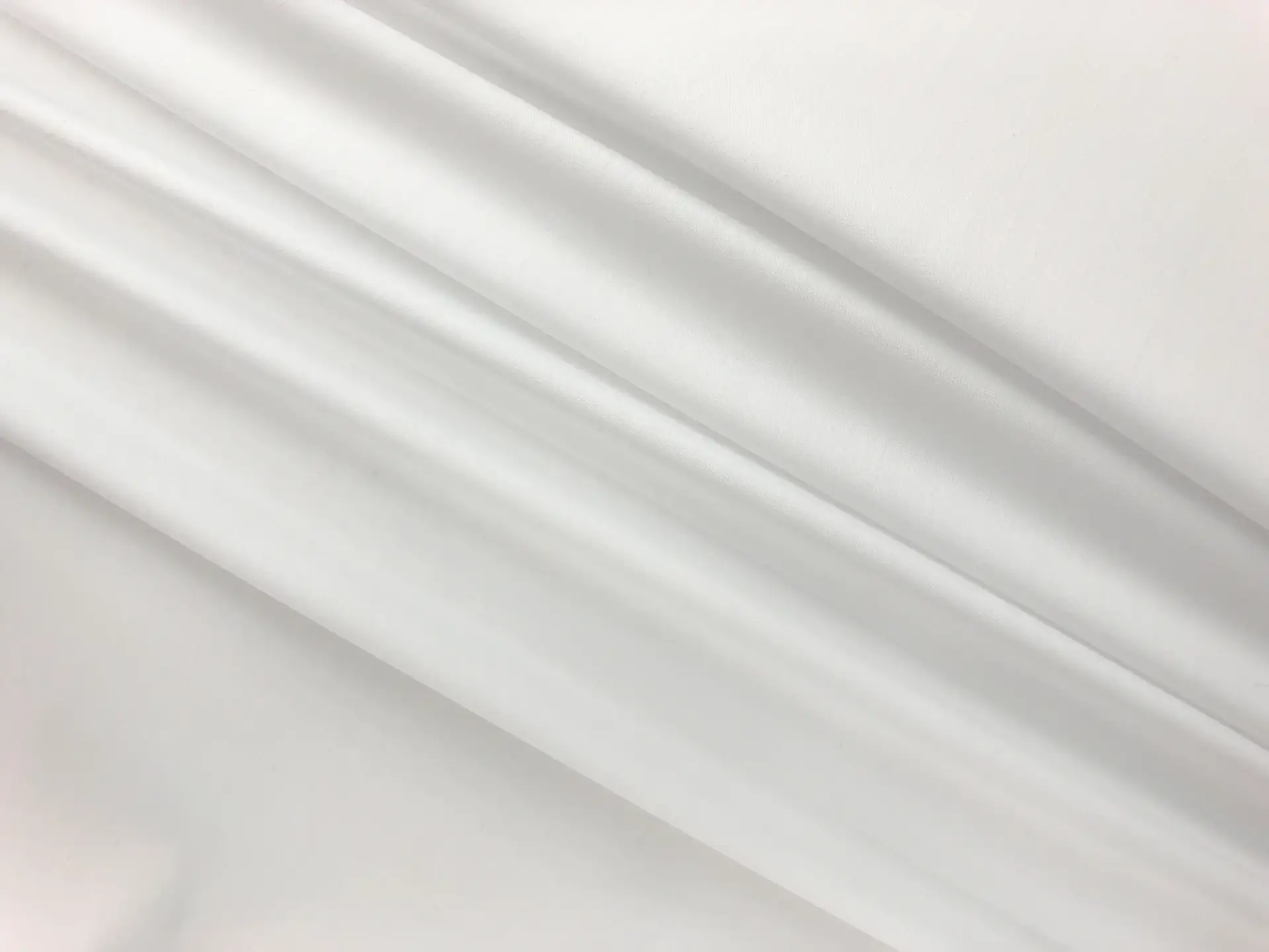 Stretch Cotton Blend Martinique in White 
