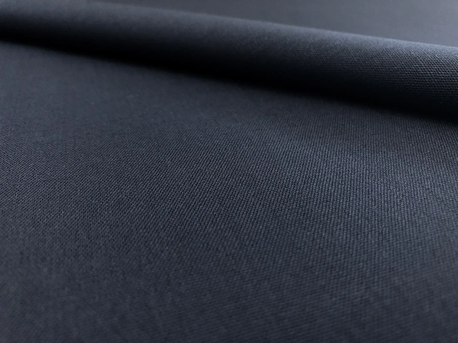 Italian Stretch Wool Doubleface in Navy