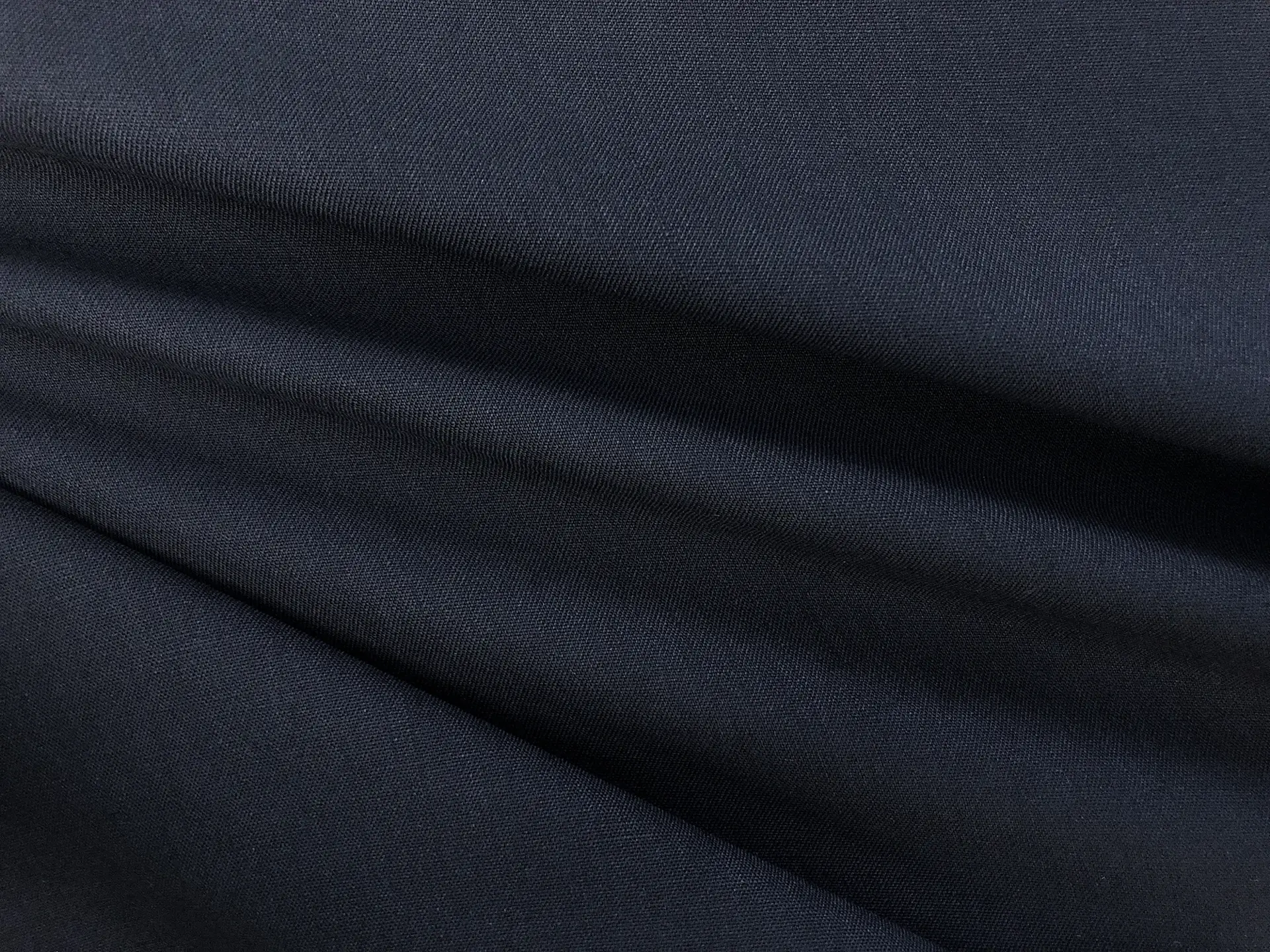 Italian Stretch Wool Doubleface in Navy