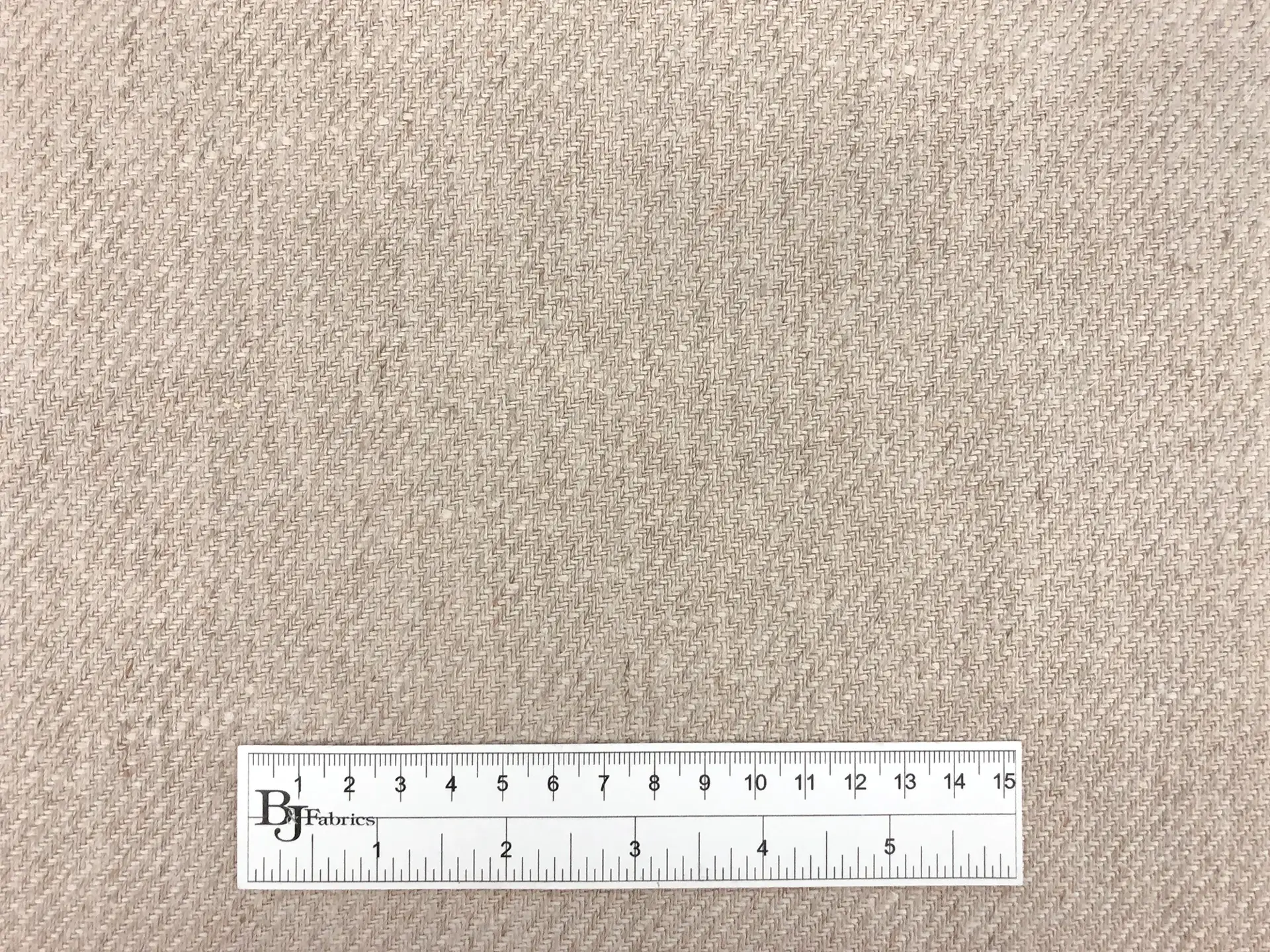 Doubleface Linen Upholstery Twill in Vanilla