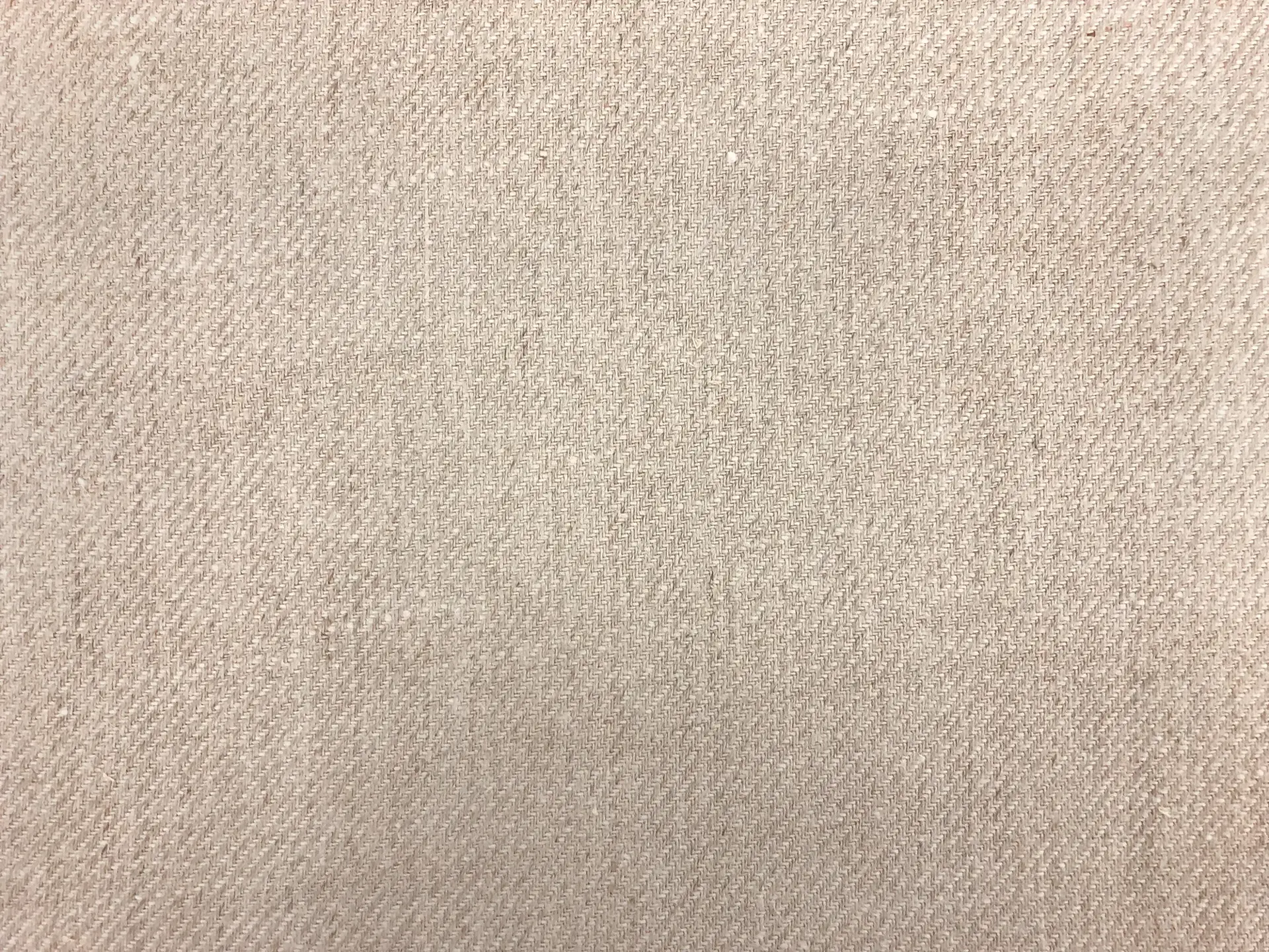 Doubleface Linen Upholstery Twill in Vanilla
