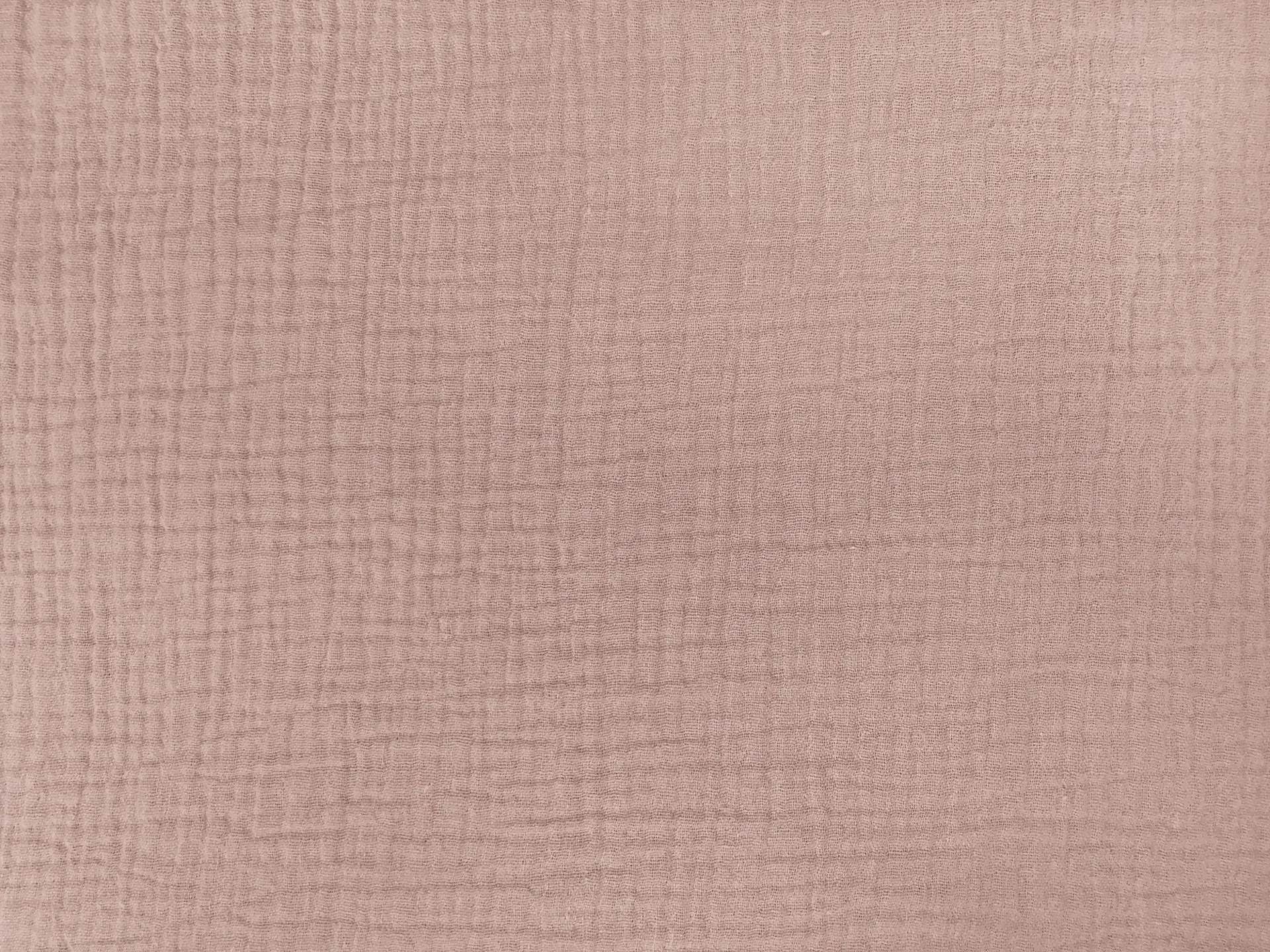 Cotton Double Gauze in Blush