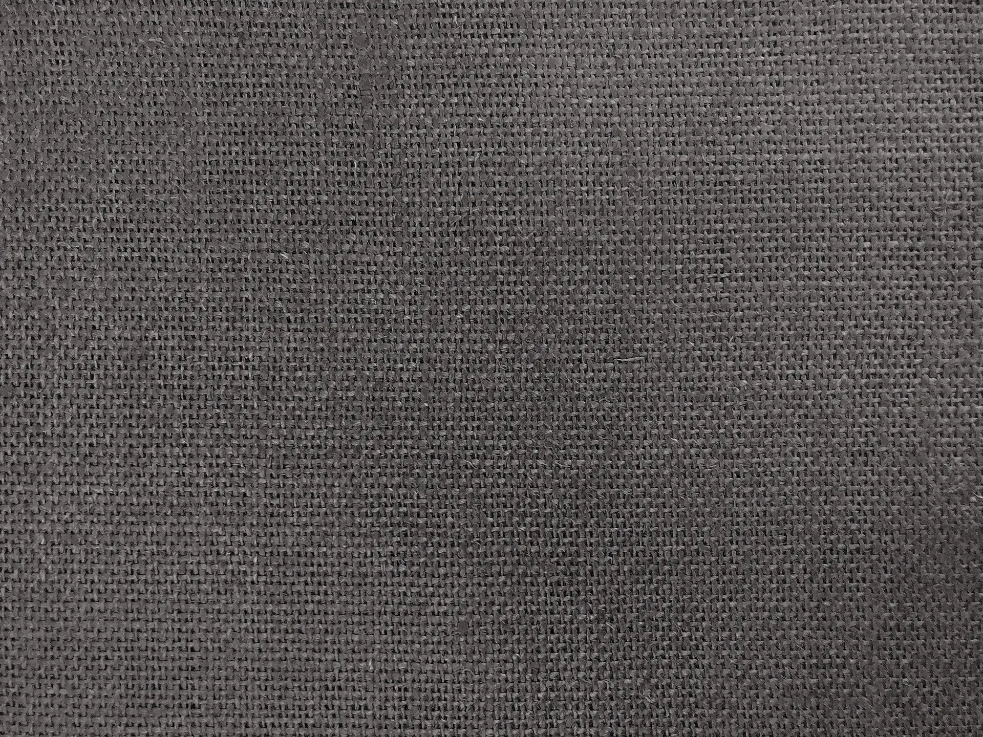 Linen Burlap in Smoke Grey