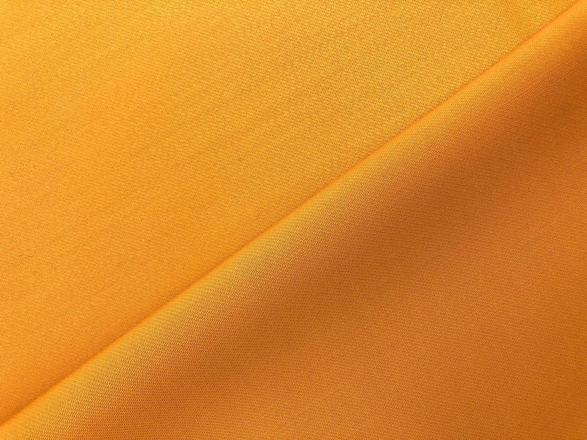 Italian Wool Satin Faille in Gold