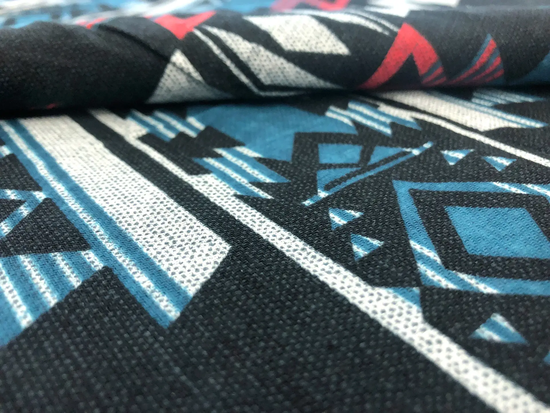 Cotton Woven With Native Motif