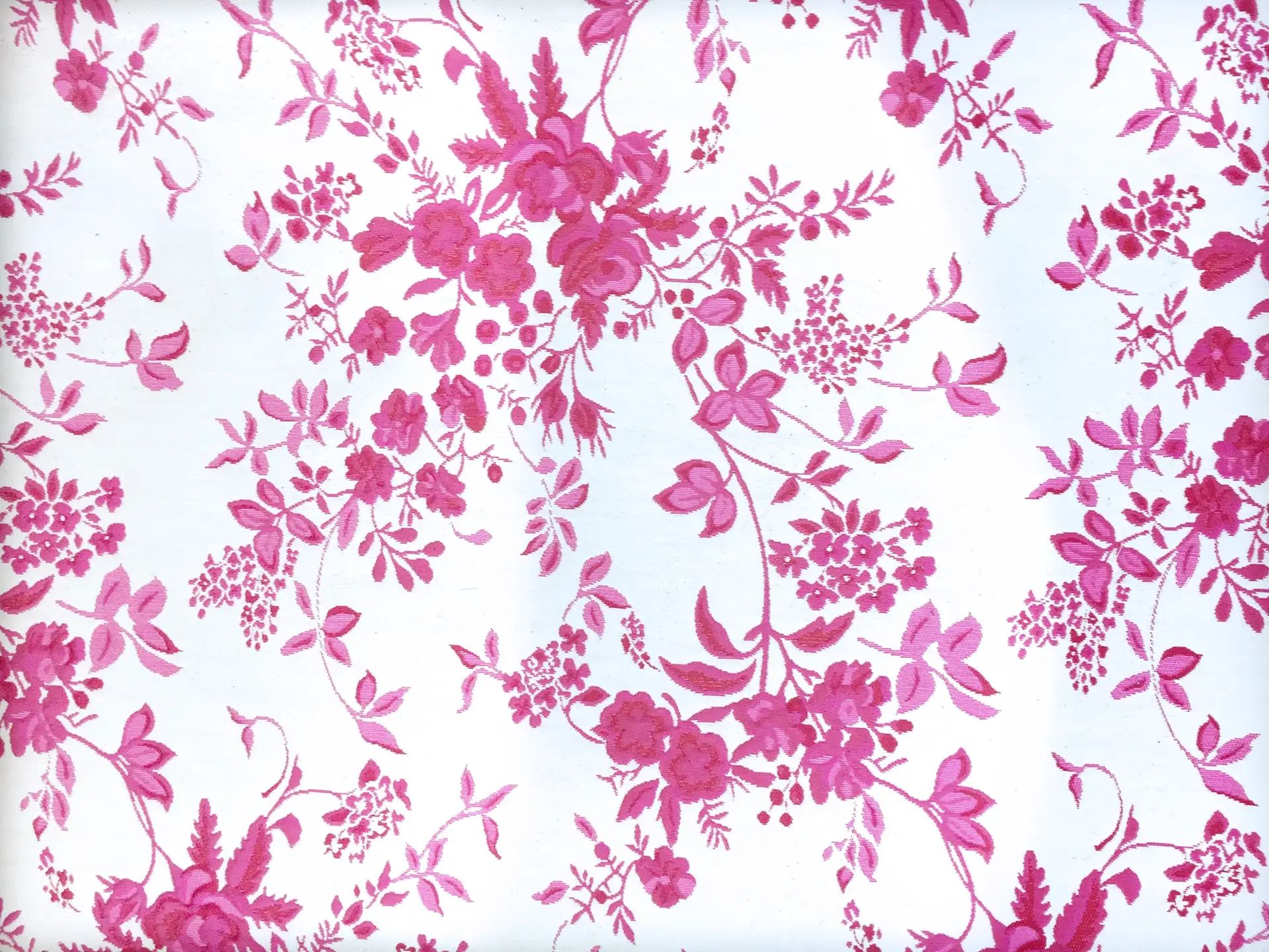 French Floral Brocade in Magenta