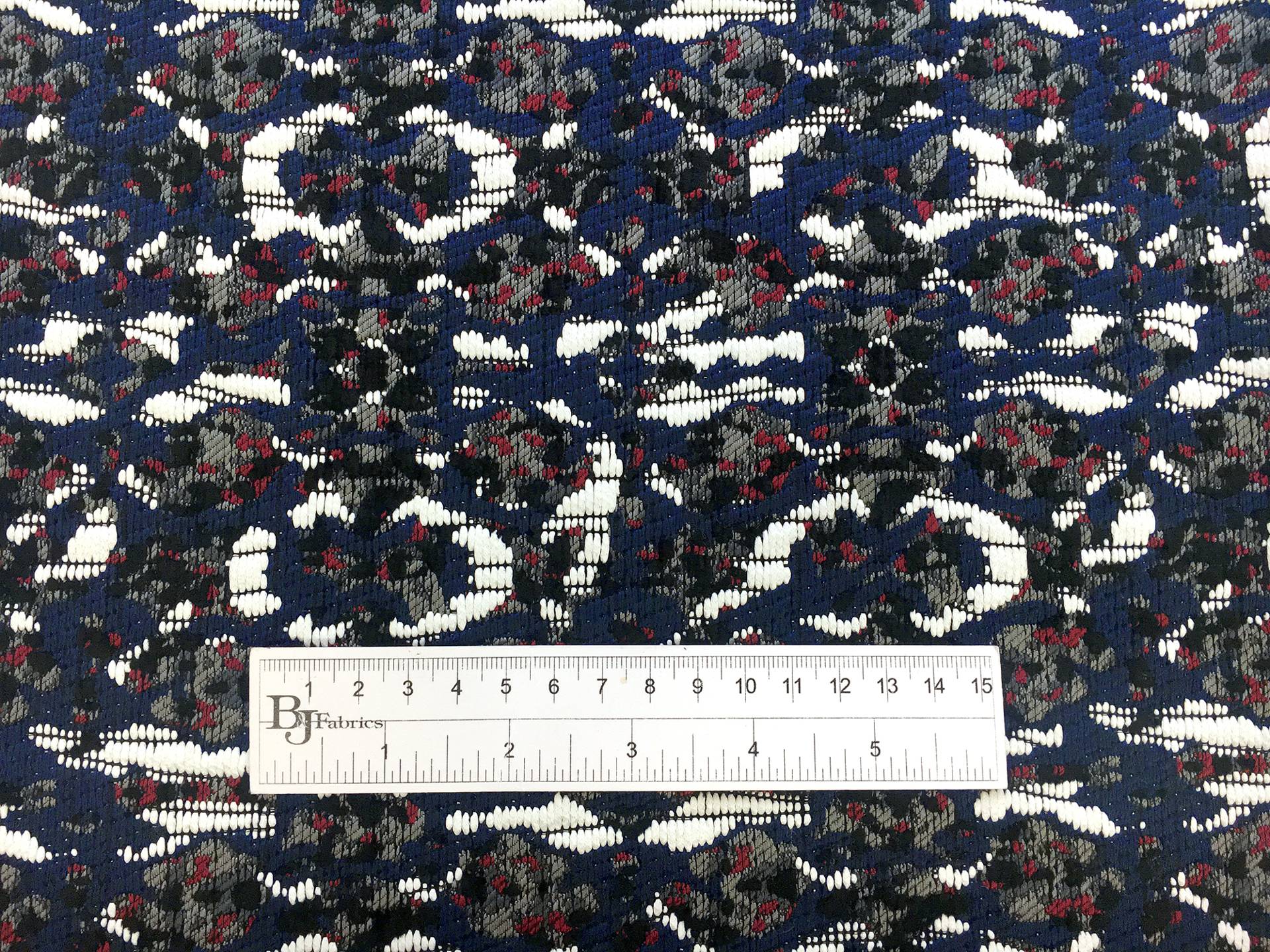 Cotton Blend Heavy Abstract Brocade