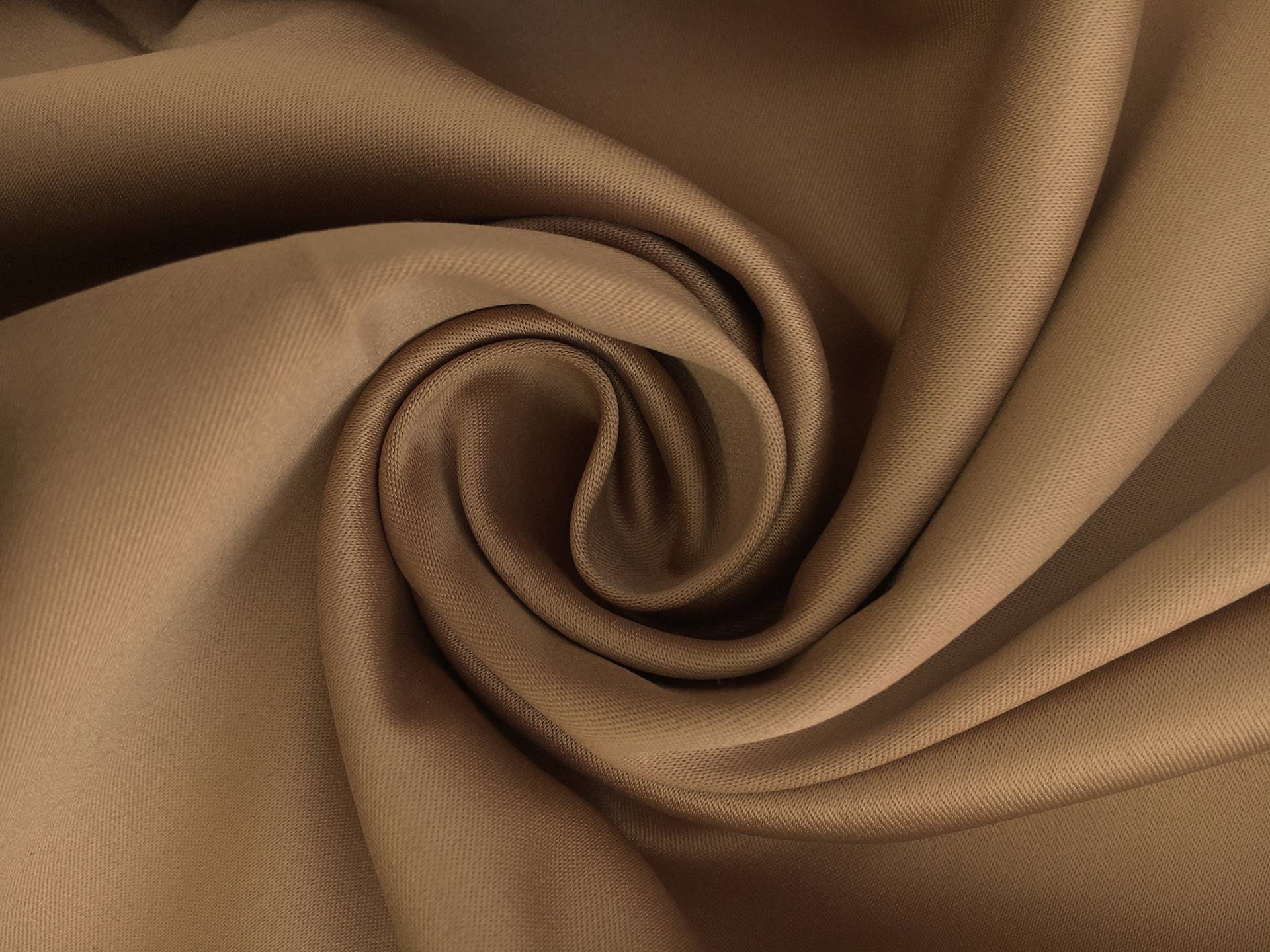 Roselyn Stretch Polyester Heavy Satin in Straw