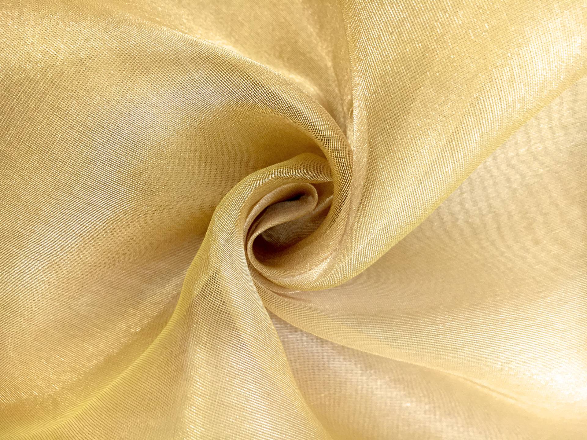 Metallic Silk Organza
