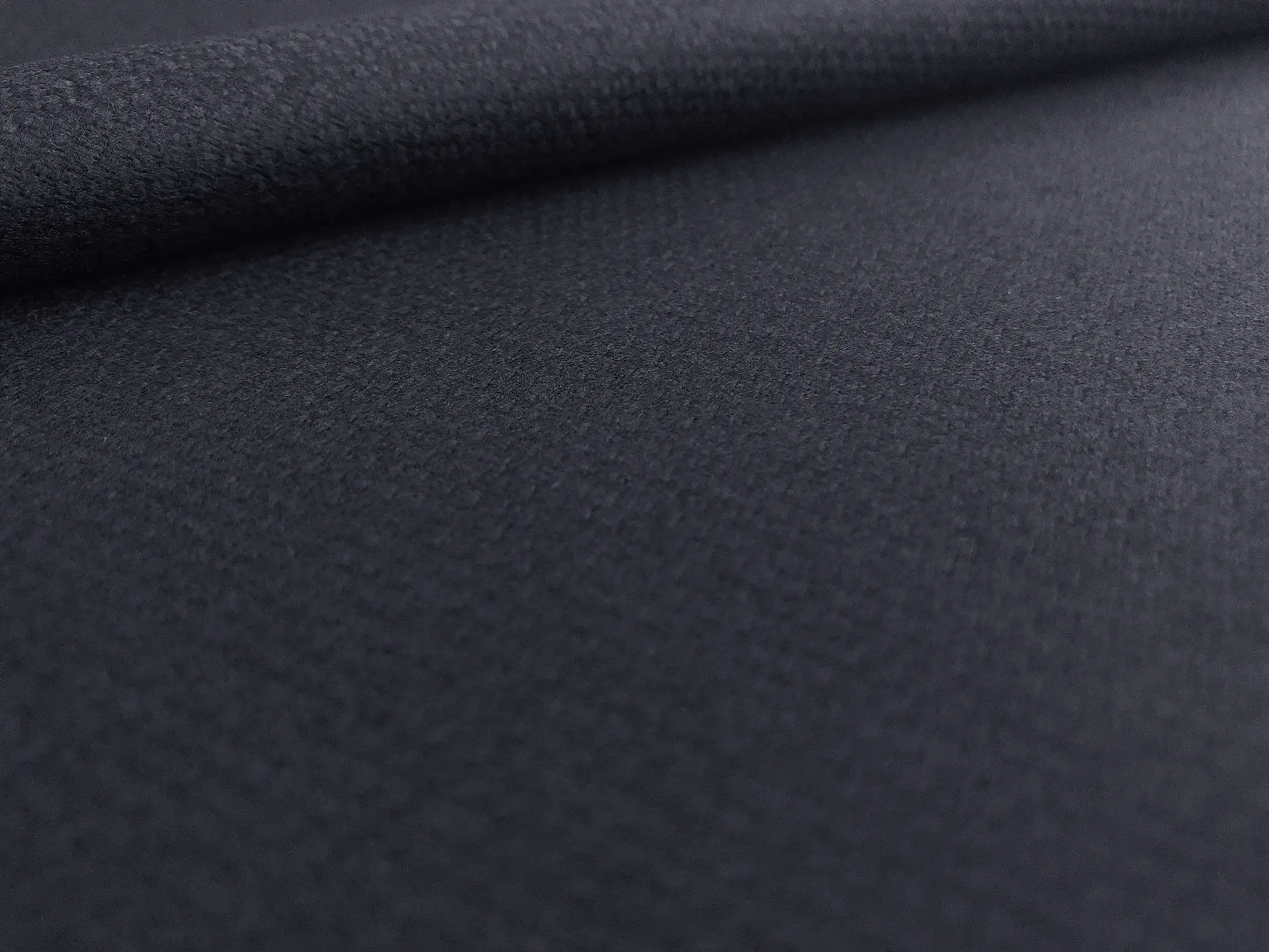 Super 180s Wool Cashmere Honeycomb Suiting in Navy