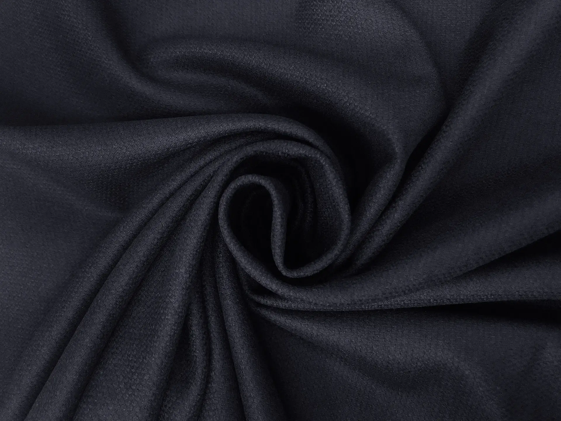 Super 180s Wool Cashmere Honeycomb Suiting in Navy