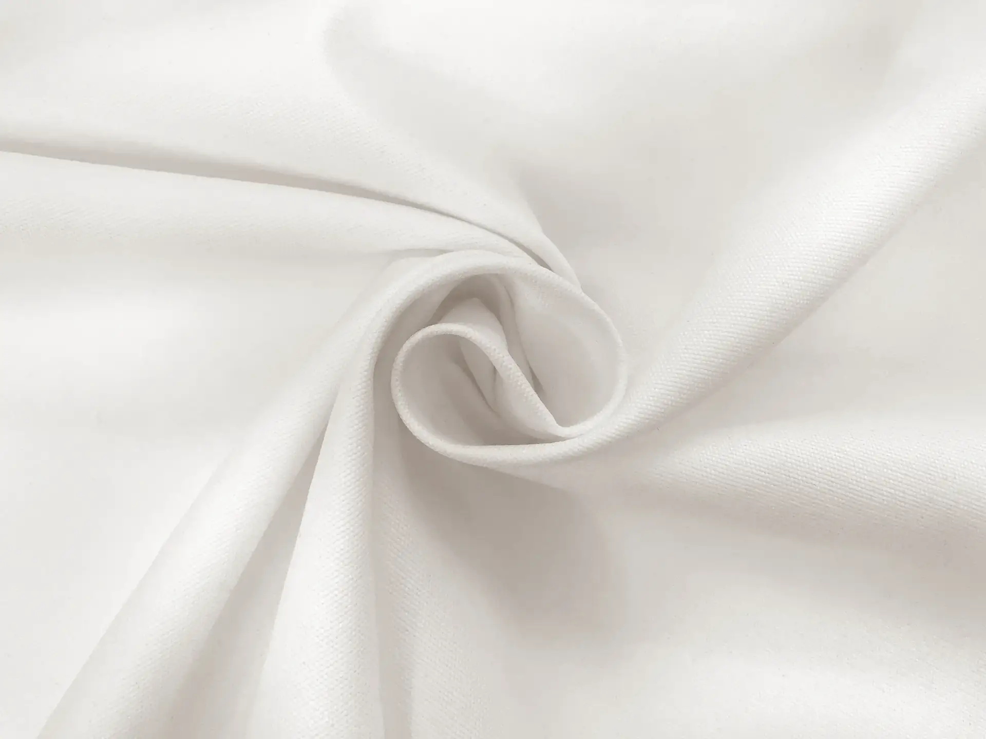 Japanese Stretch Cotton Canvas in PFD Bleach White