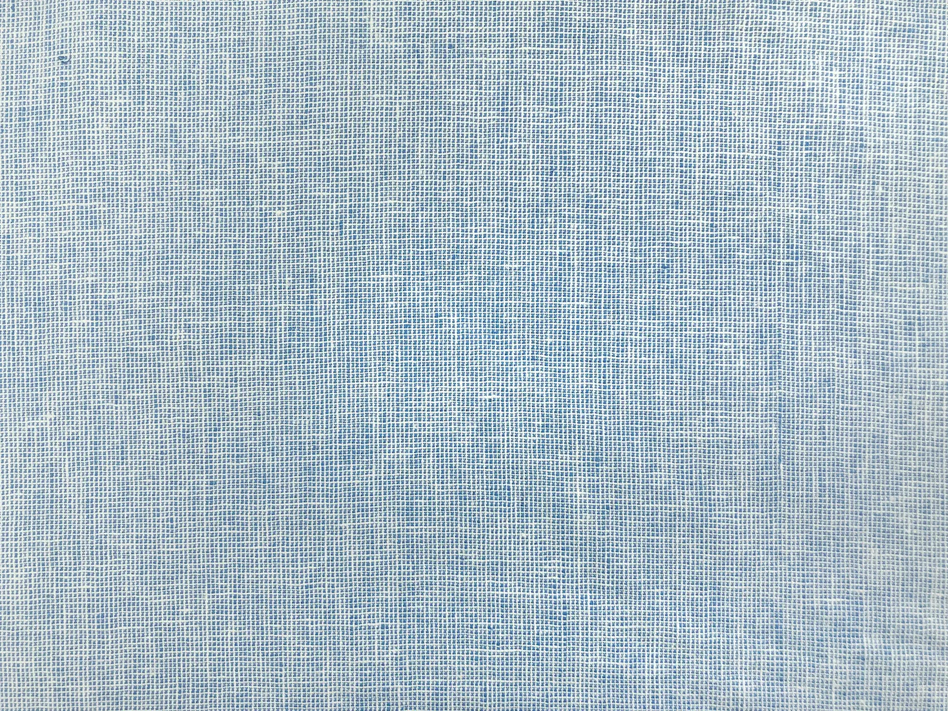 Yarn Dyed Linen Cotton Blend in Paris Blue