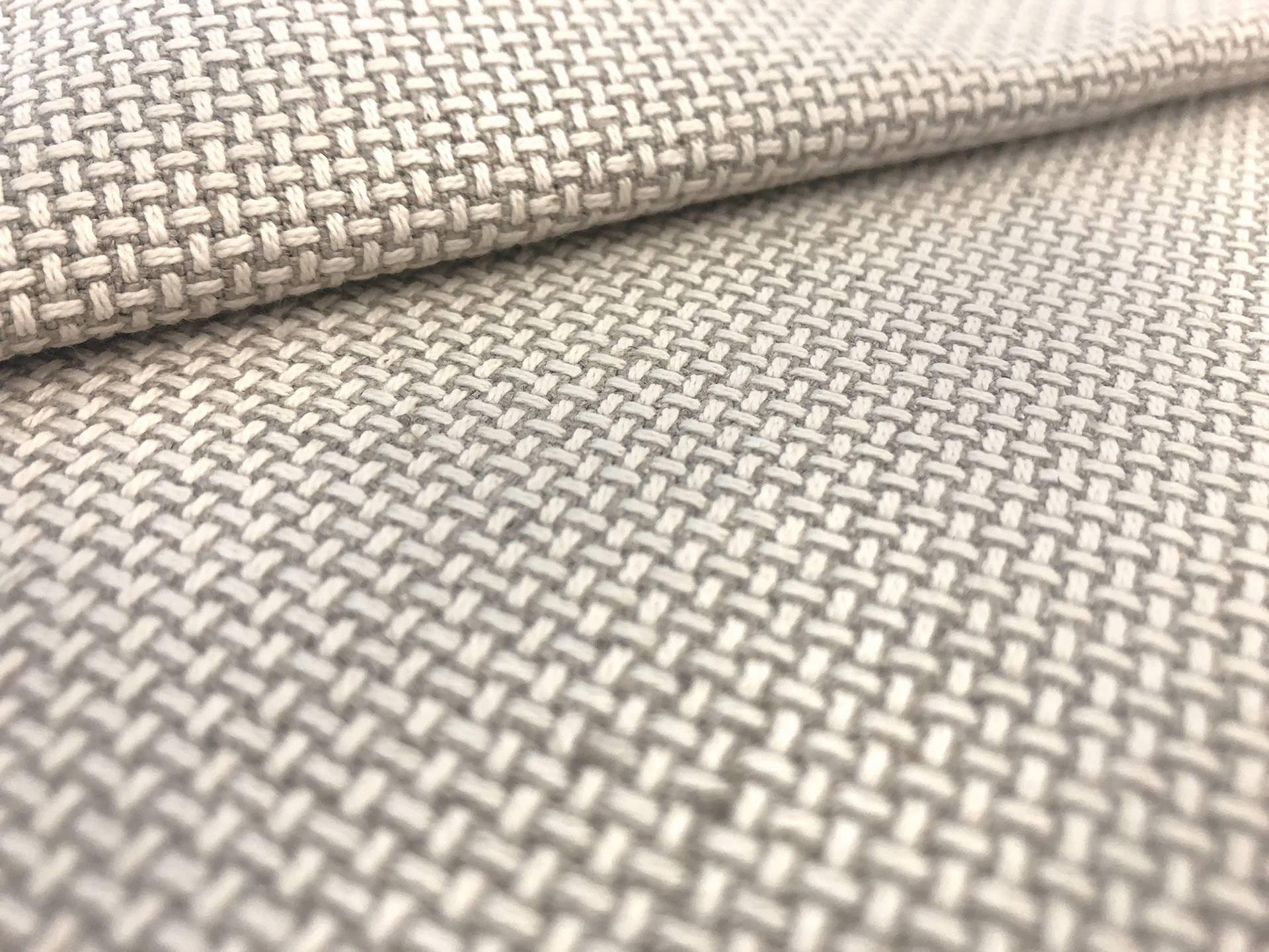 Linen & Cotton Petite Basket Weave Upholstery
