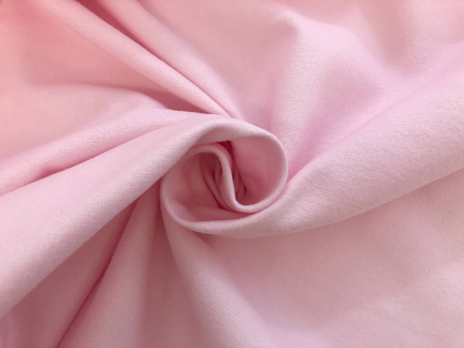 Cotton 2-Ply Flannel in Baby Pink