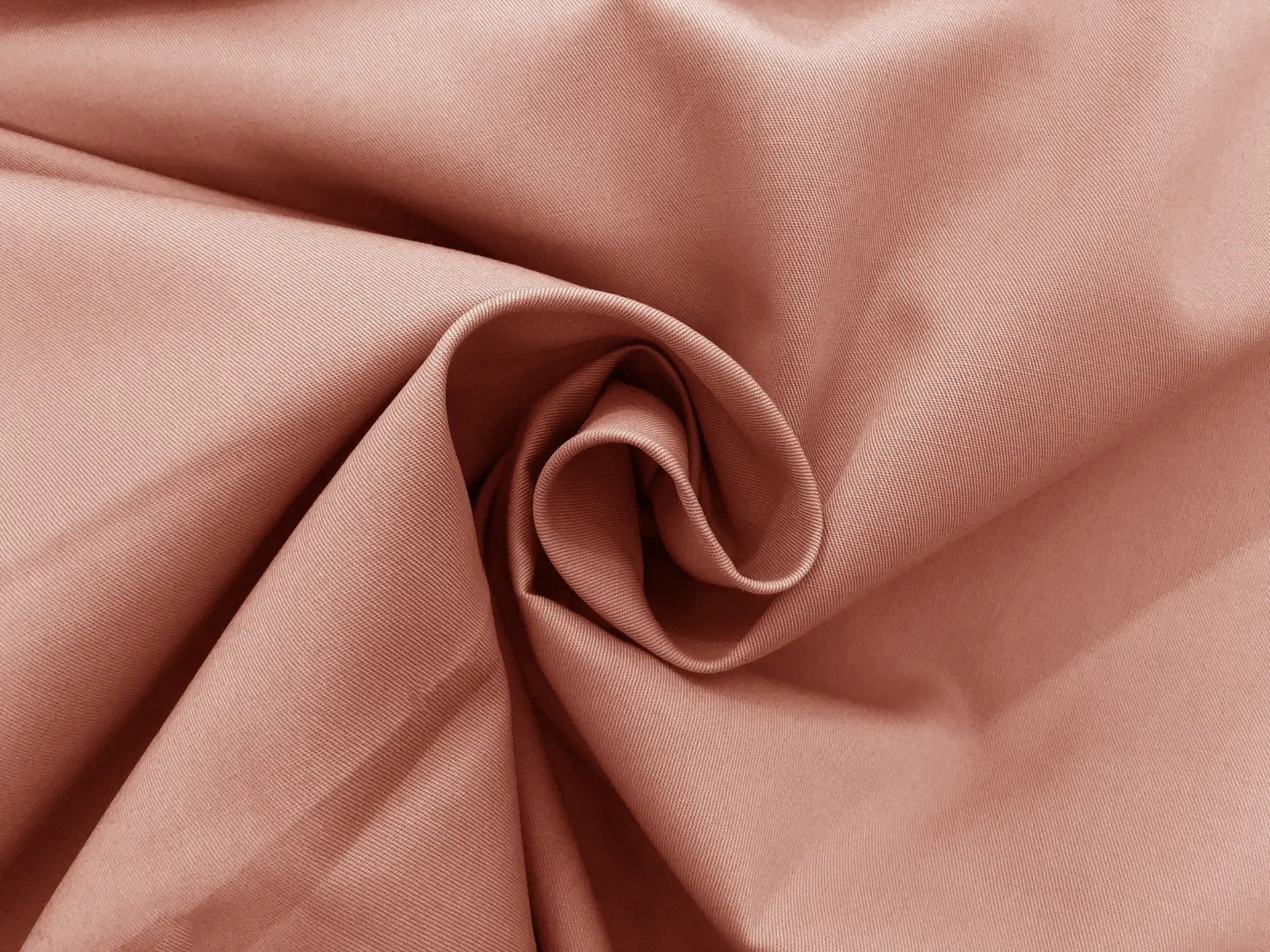 Japanese Combed Cotton Fine Twill in Dusty Rose