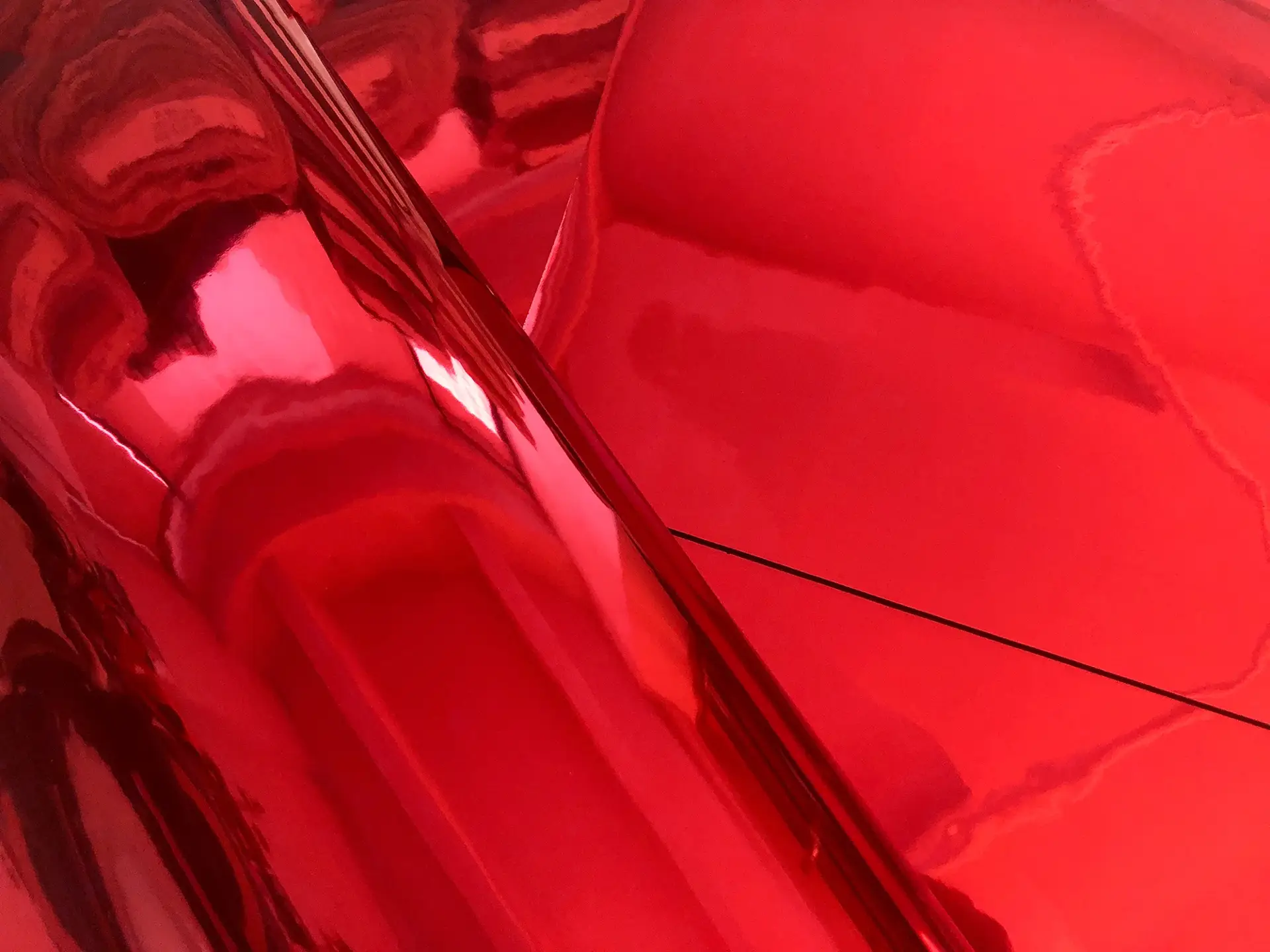 Italian Upholstery Vinyl in Red
