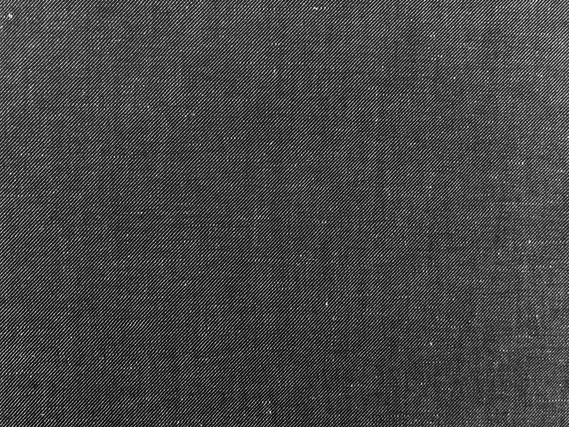 Italian Cotton & Linen Denim in Black