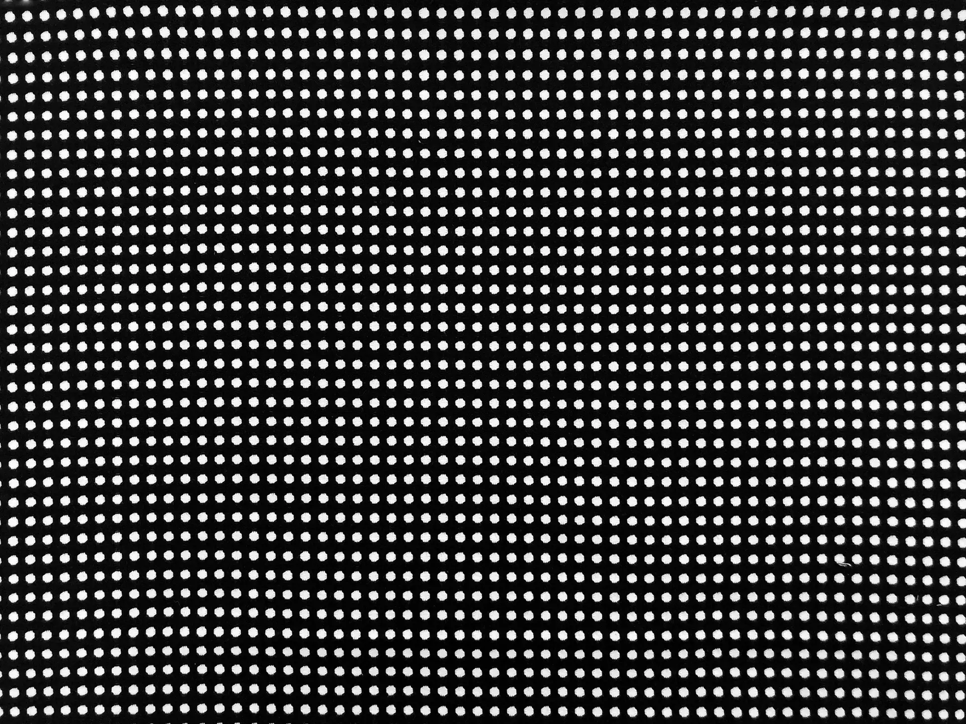 Cotton Blend Novelty Dots in Black & White