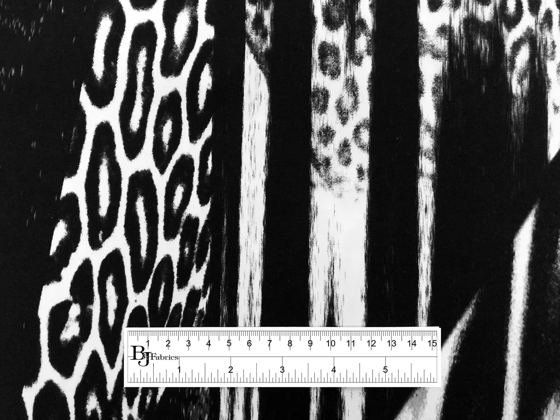 Stretch Cotton Sateen Animal Print