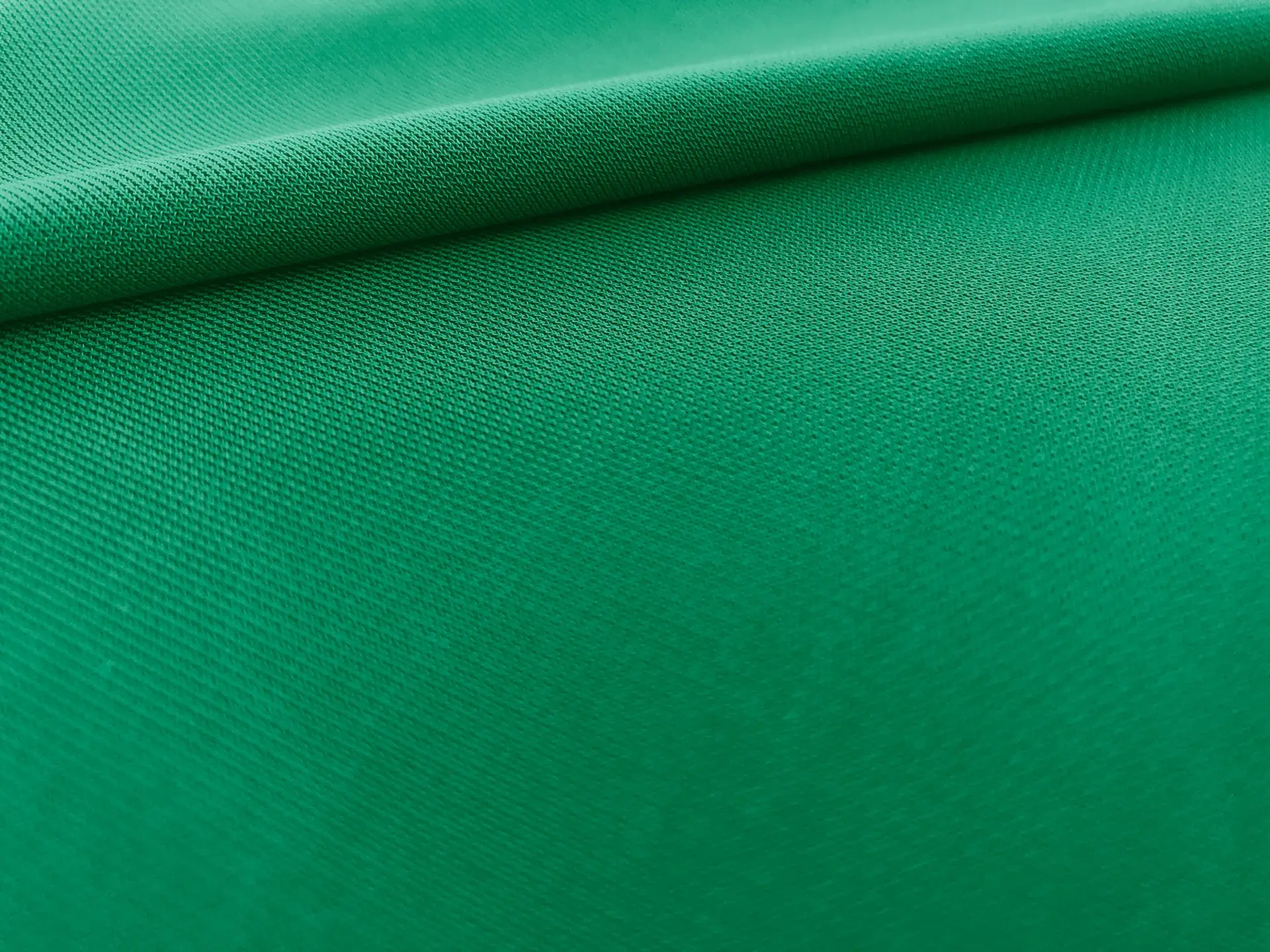 Rayon Matte Jersey Knit in Emerald 