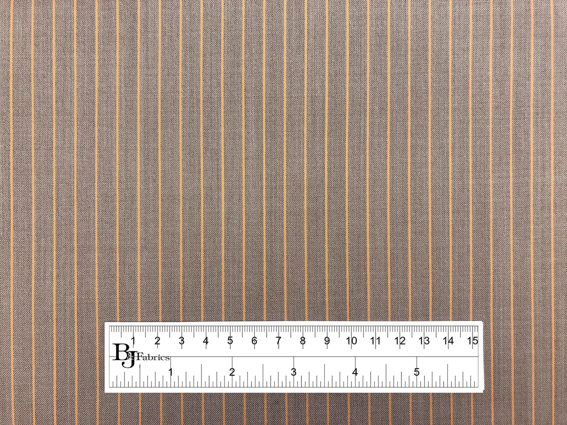 Super 110's Striped Wool Suiting