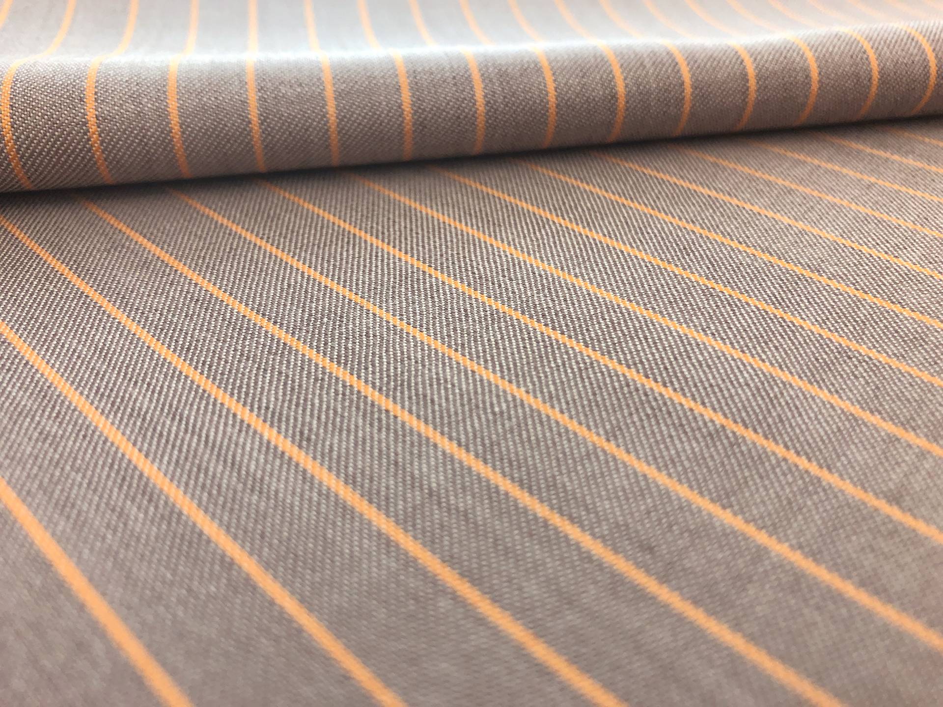 Super 110's Striped Wool Suiting