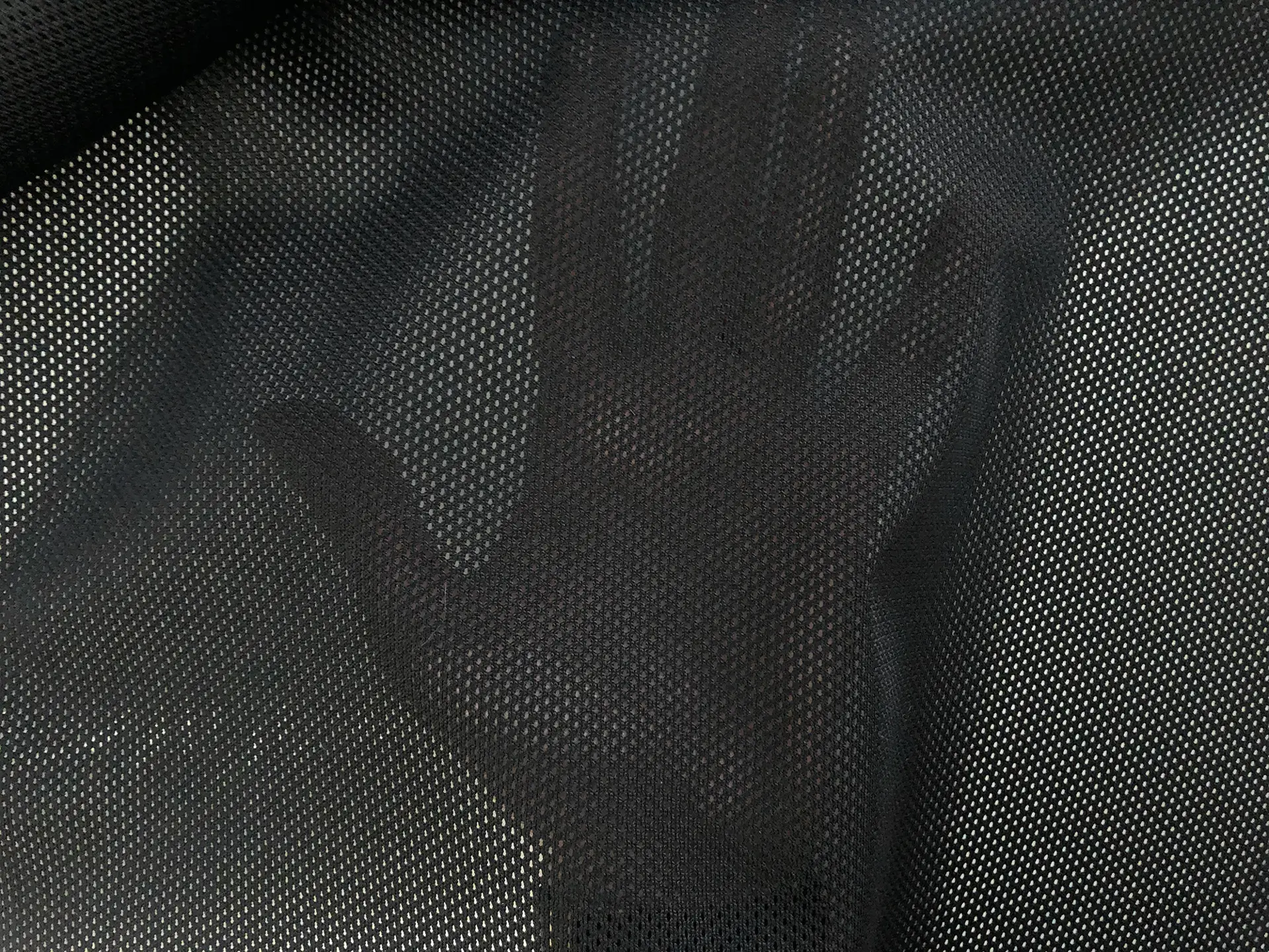 Polyester Knit Mesh in Black
