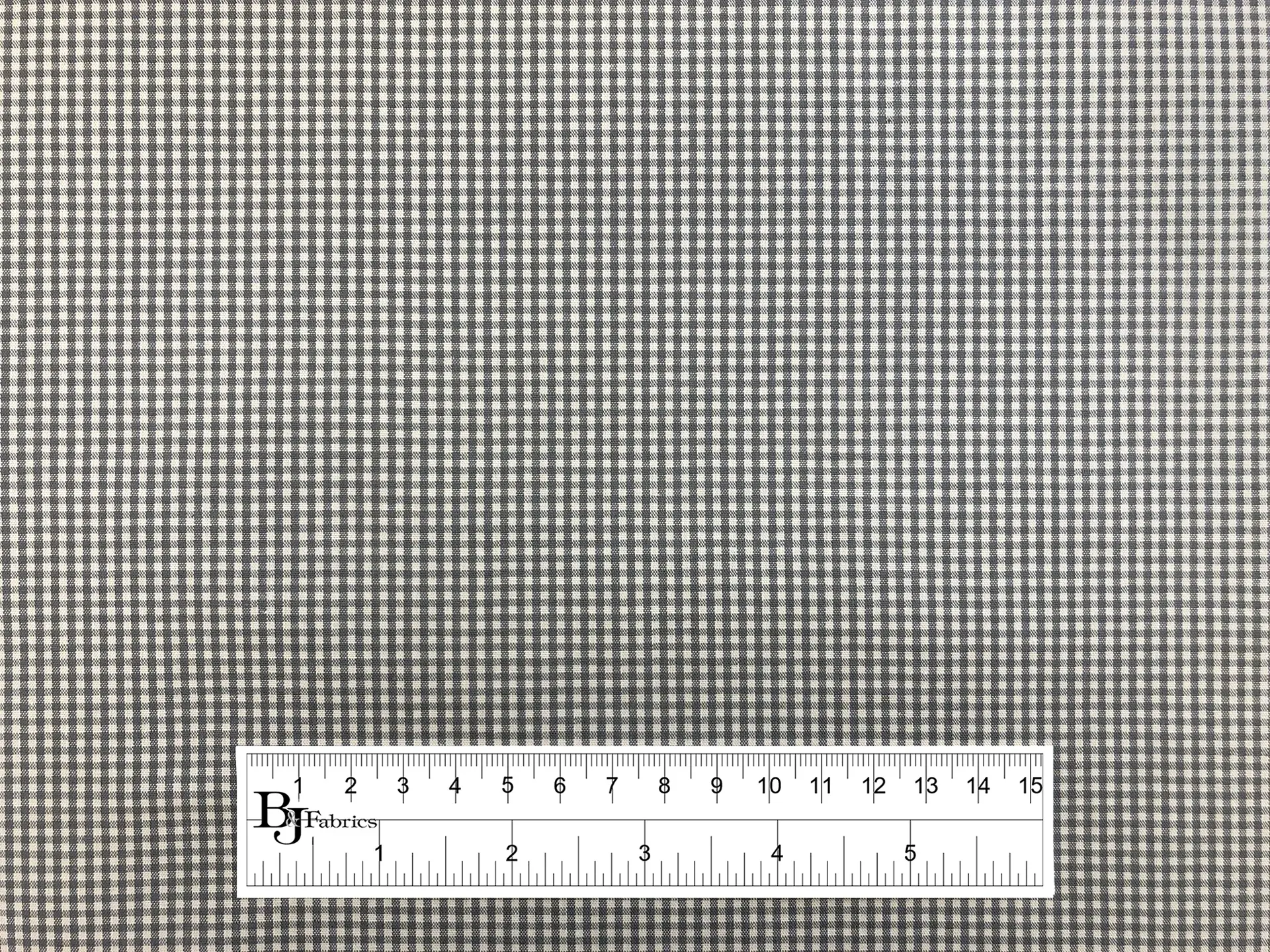 Japanese 1/16" Cotton Gingham in Grey