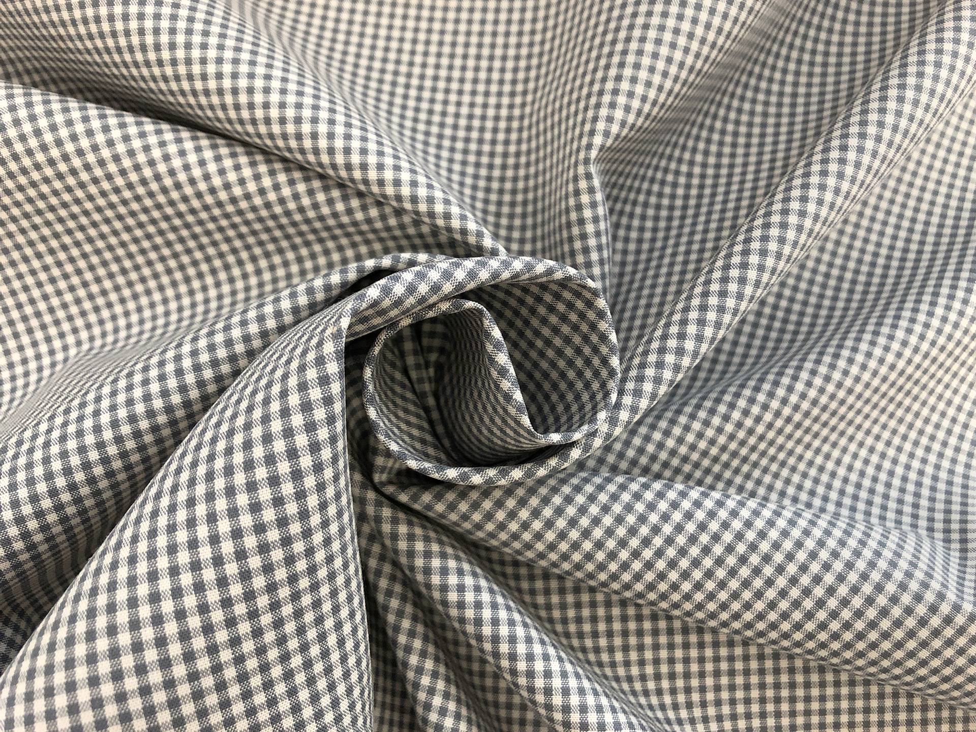 Japanese 1/16" Cotton Gingham in Grey