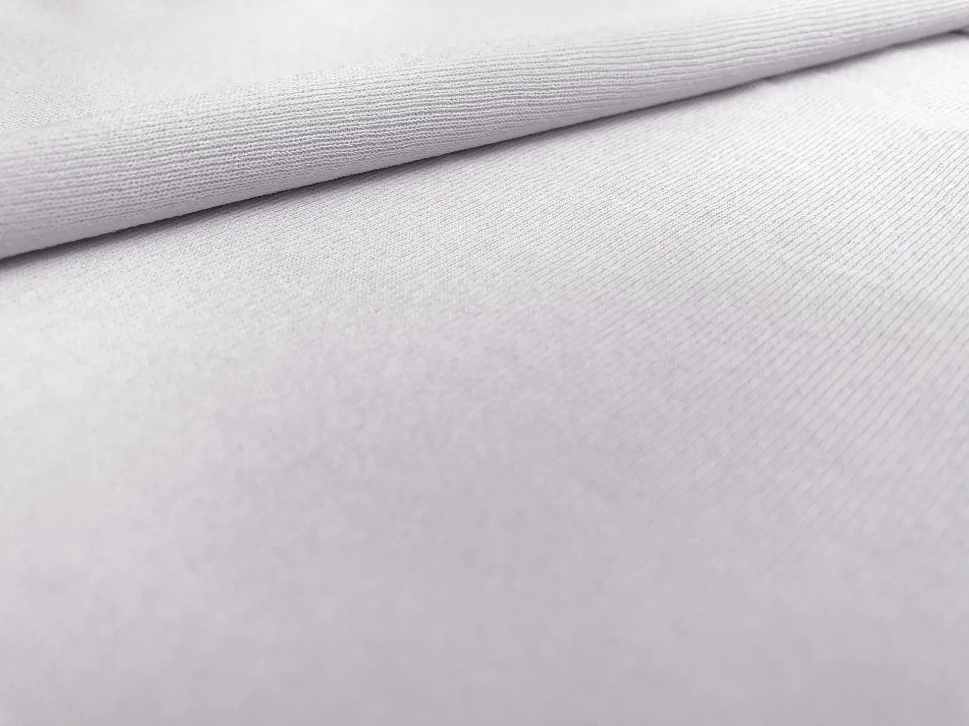 Rayon Matte Jersey Knit in Light Grey