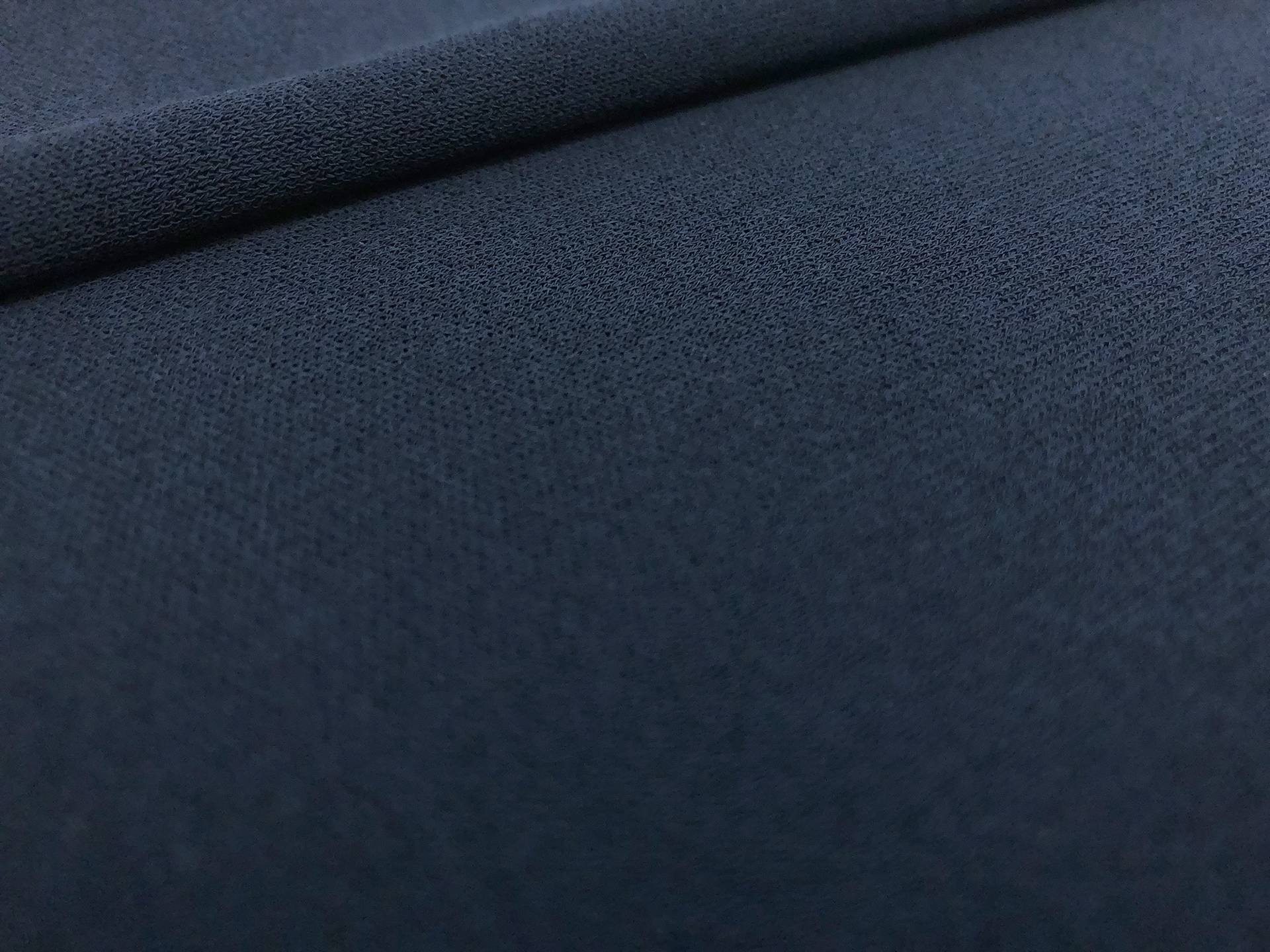 Rayon Matte Jersey Knit in Navy