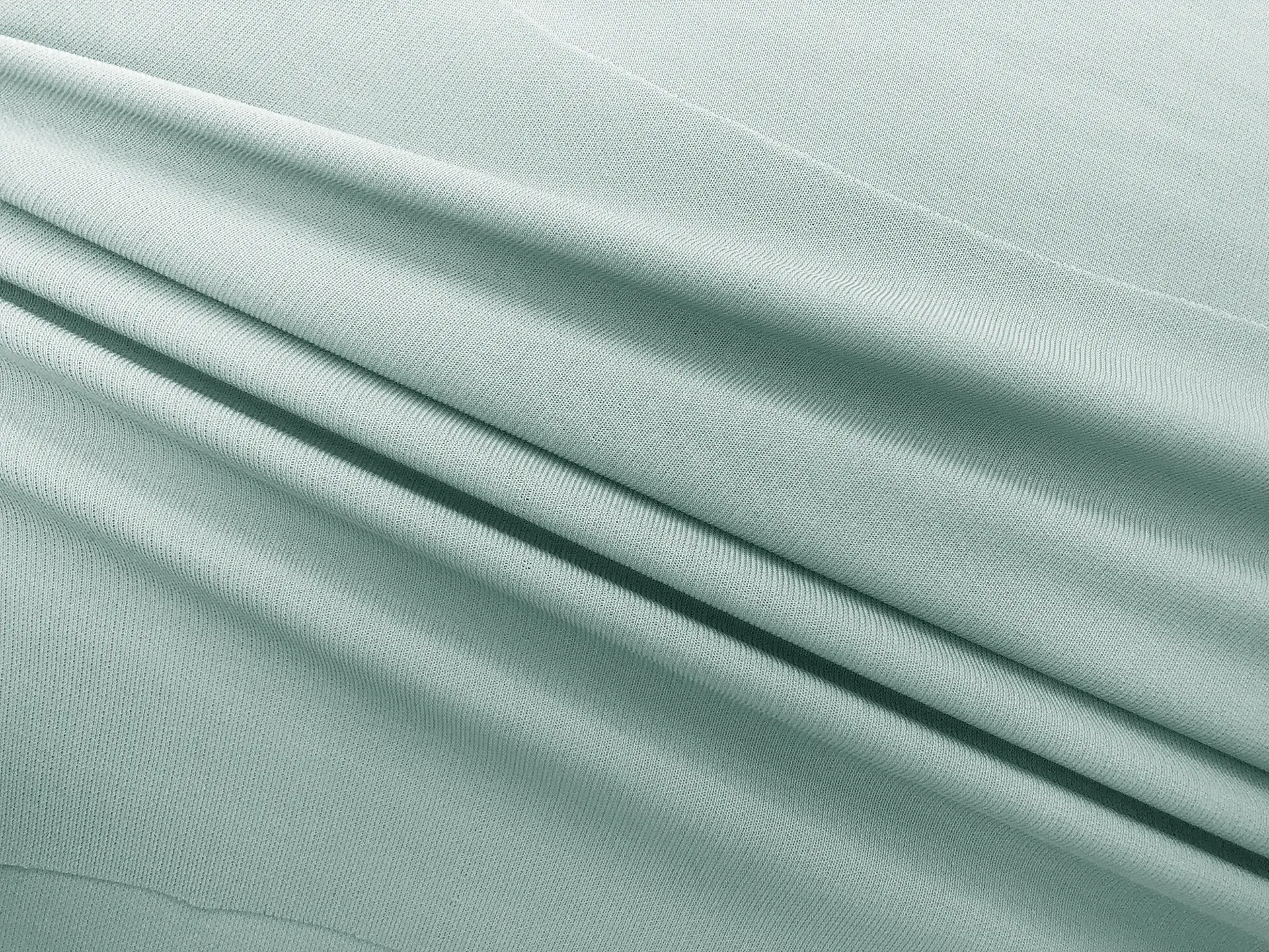 Viscose Matte Jersey Knit in Seafoam