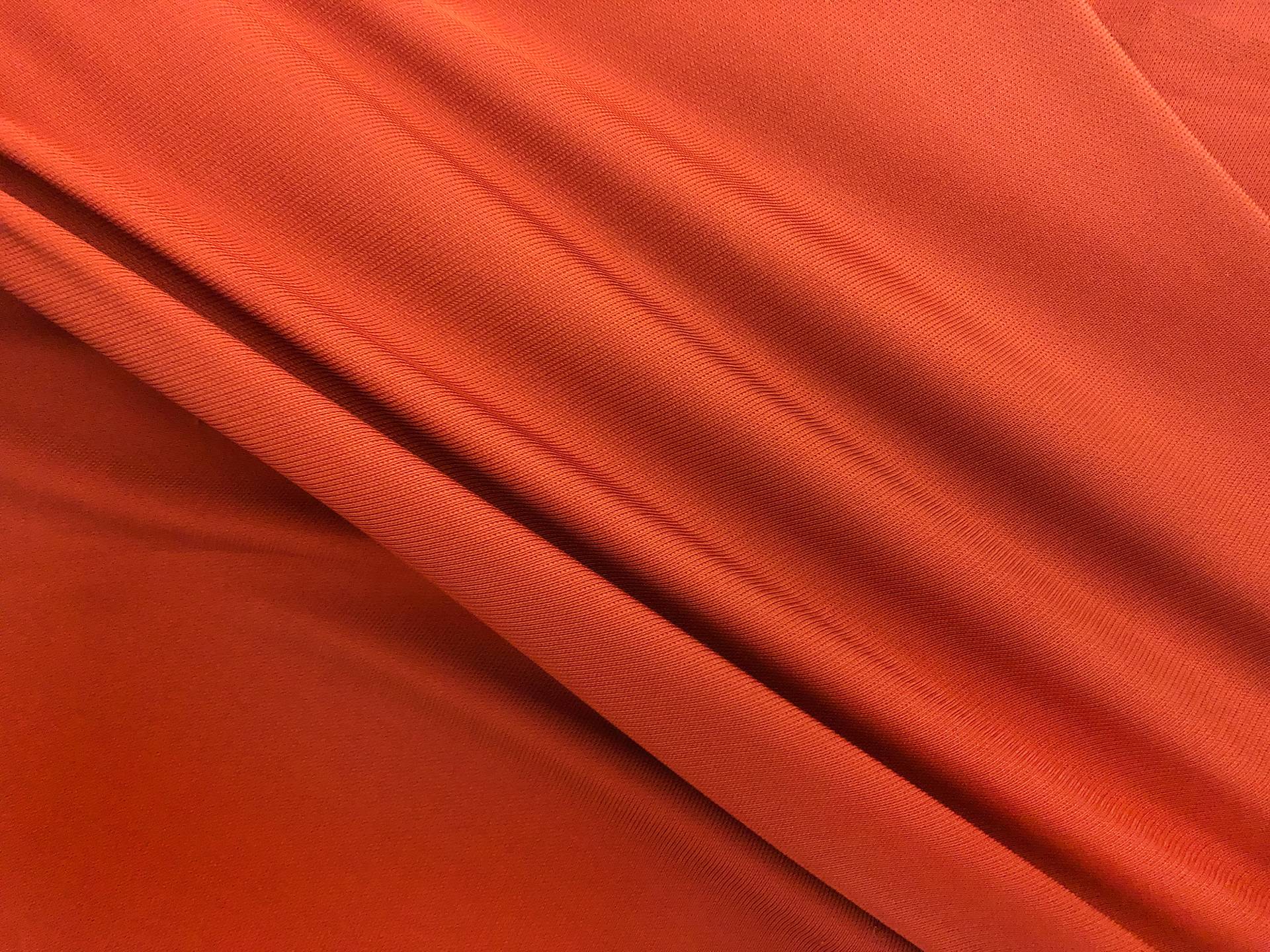 Rayon Matte Jersey in Rust