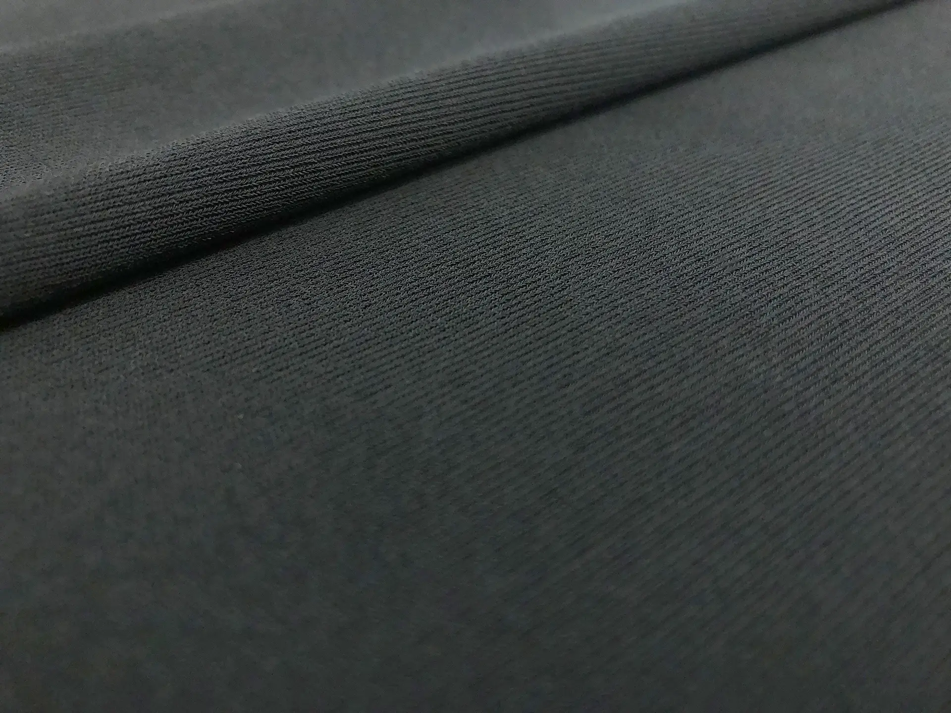 Rayon Matte Jersey in Jet Grey