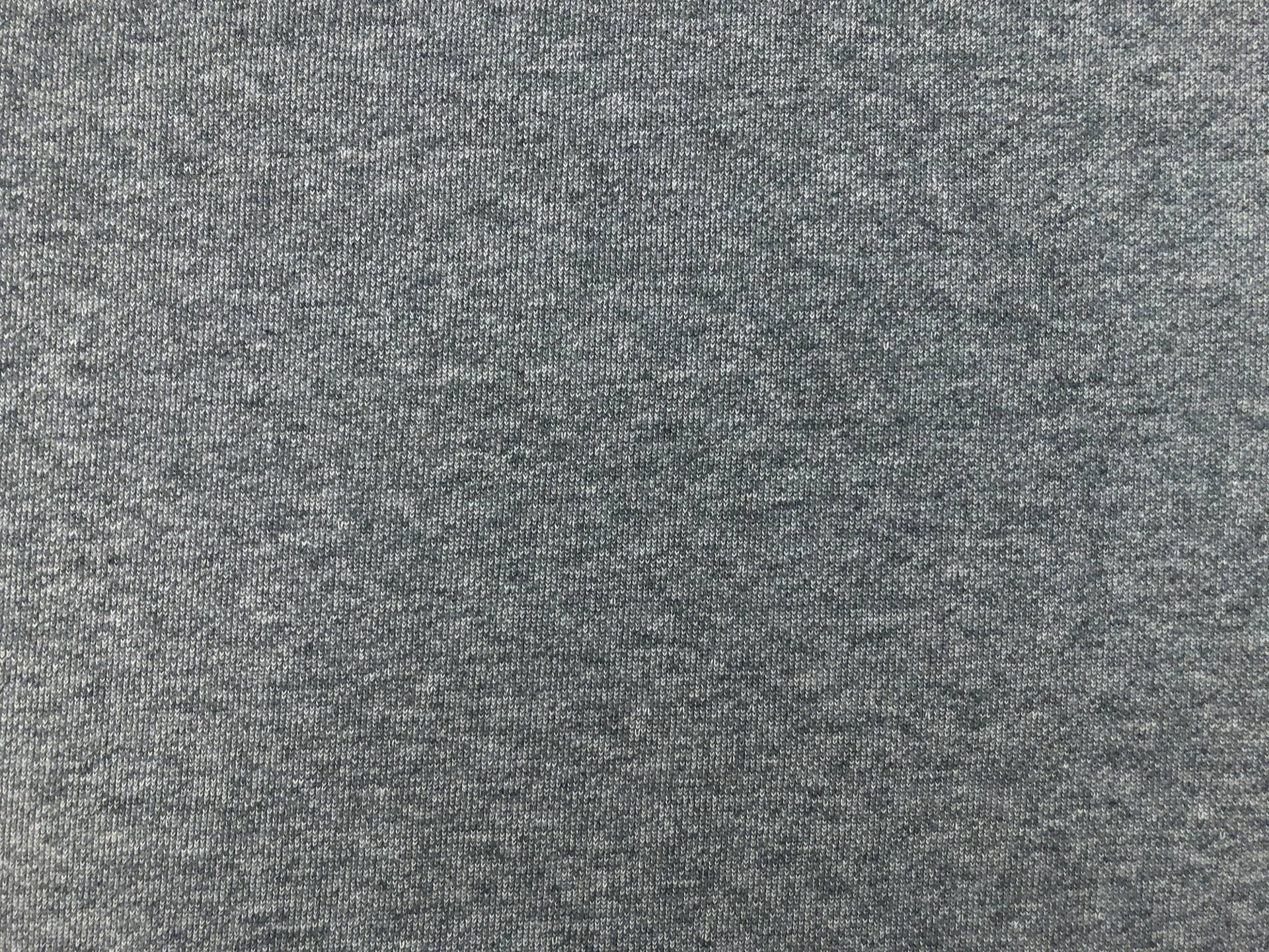 11 oz Japanese French Terry Knit in Dark Heather Grey
